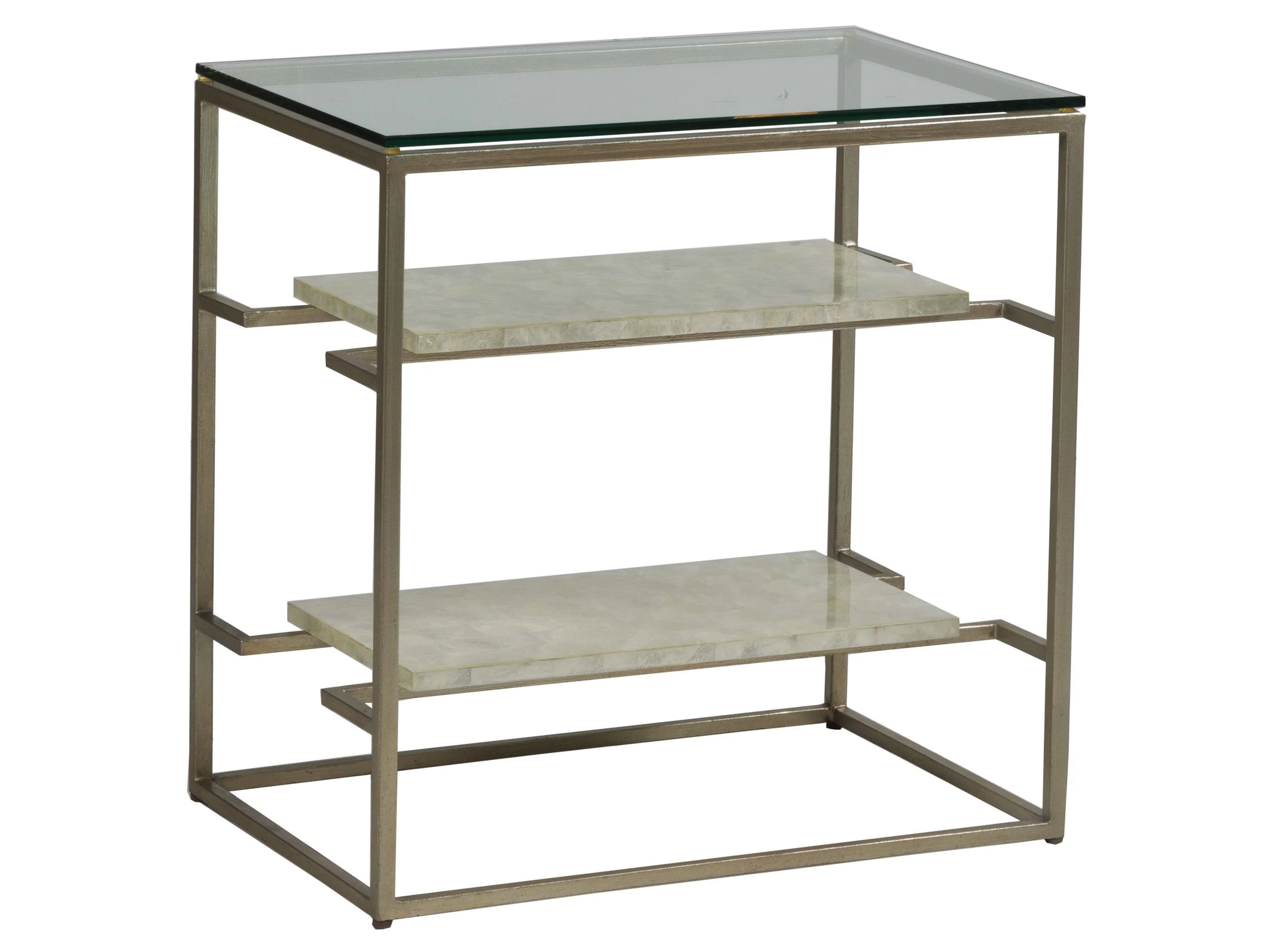 Signature Designs Cumulus Capiz Tier Table - Remutear
