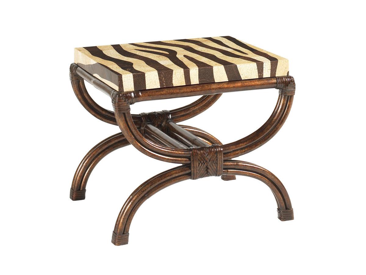 Royal Kahala Striped Delight Accent Table - Remutear