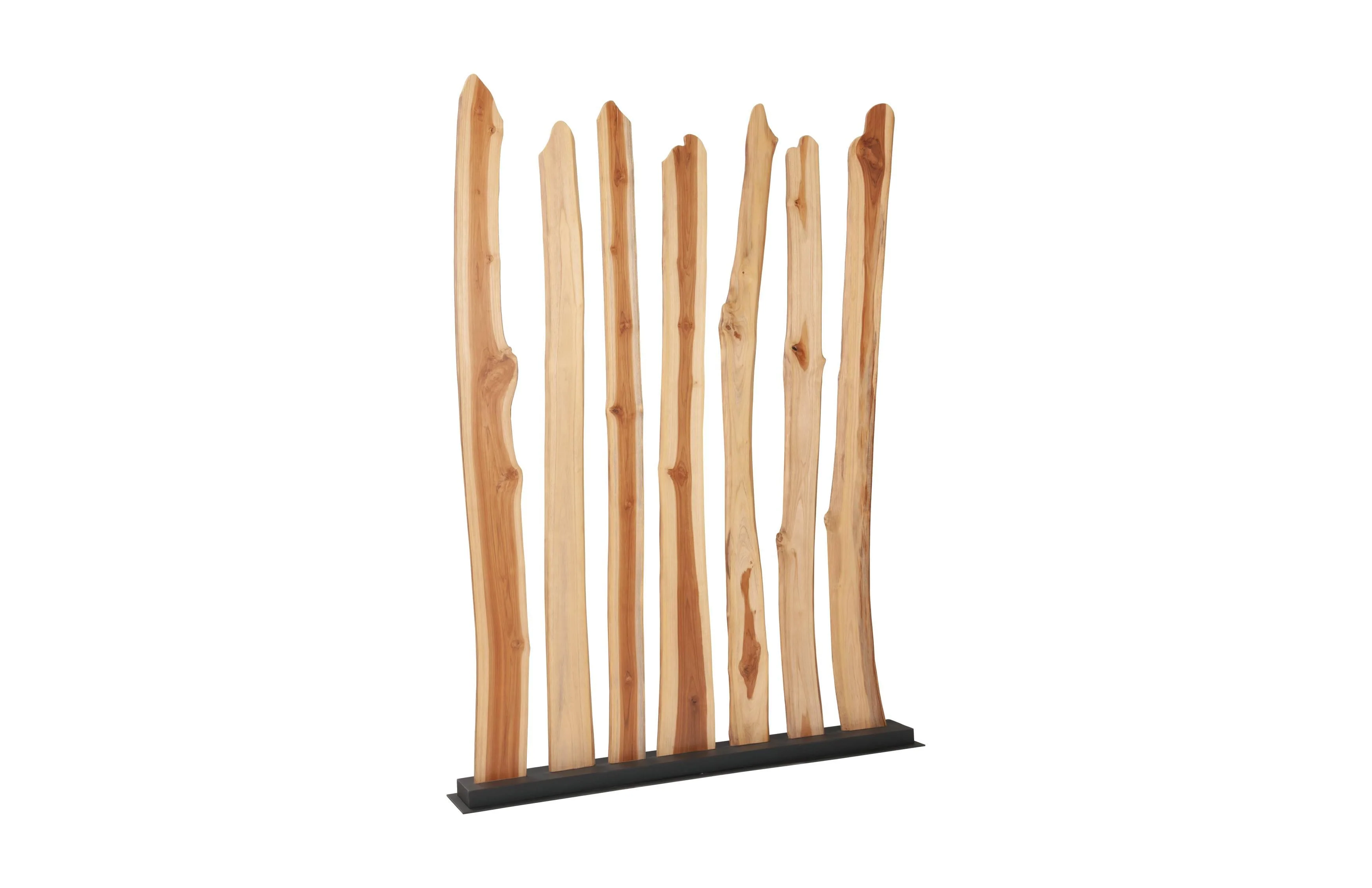 Wood Screen, Chamcha Wood, Natural - Remutear