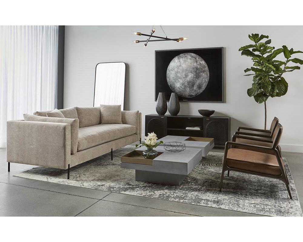 Aziza Media Console And Cabinet - Remutear