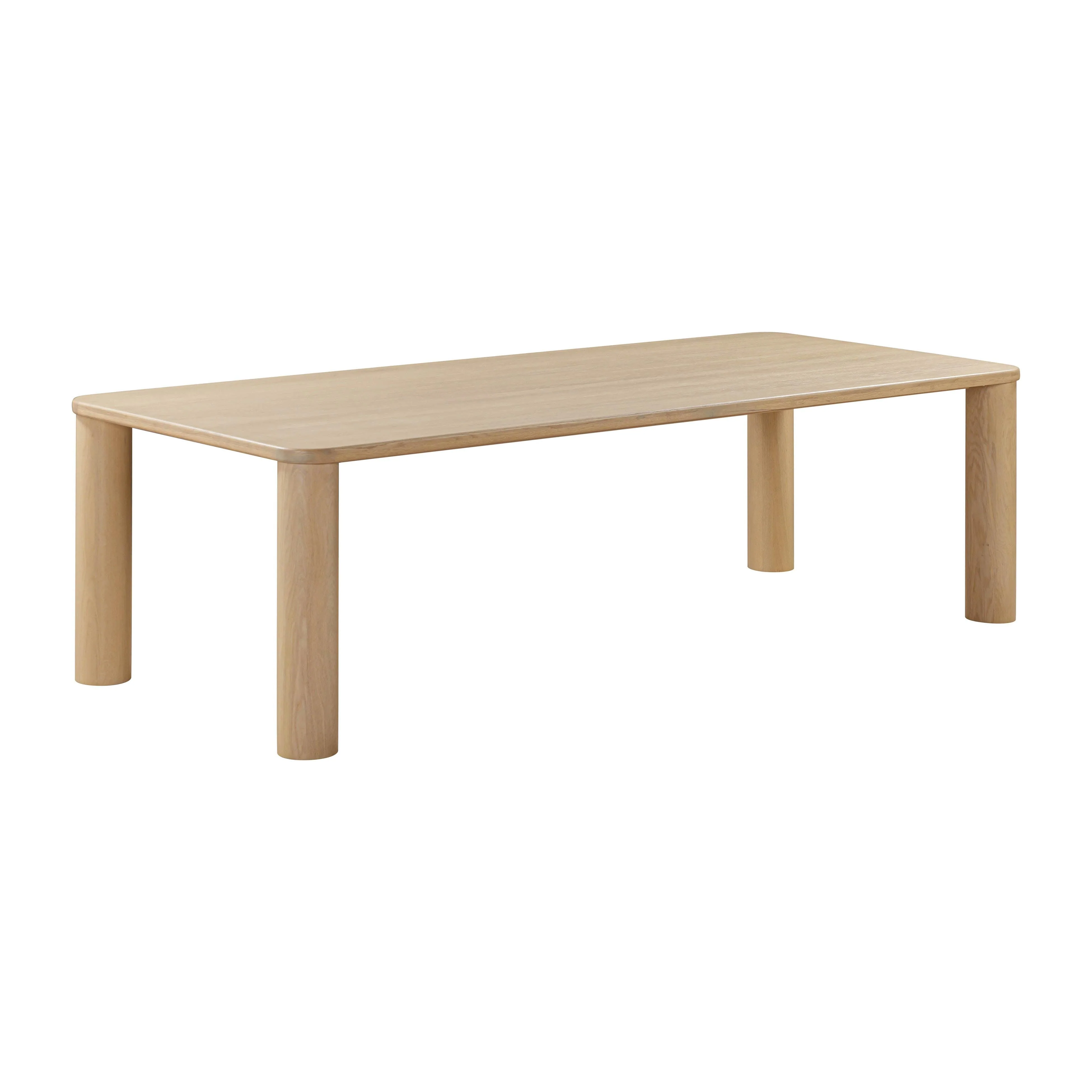 Akola Natural Oak Rectangular Dining Table - Remutear