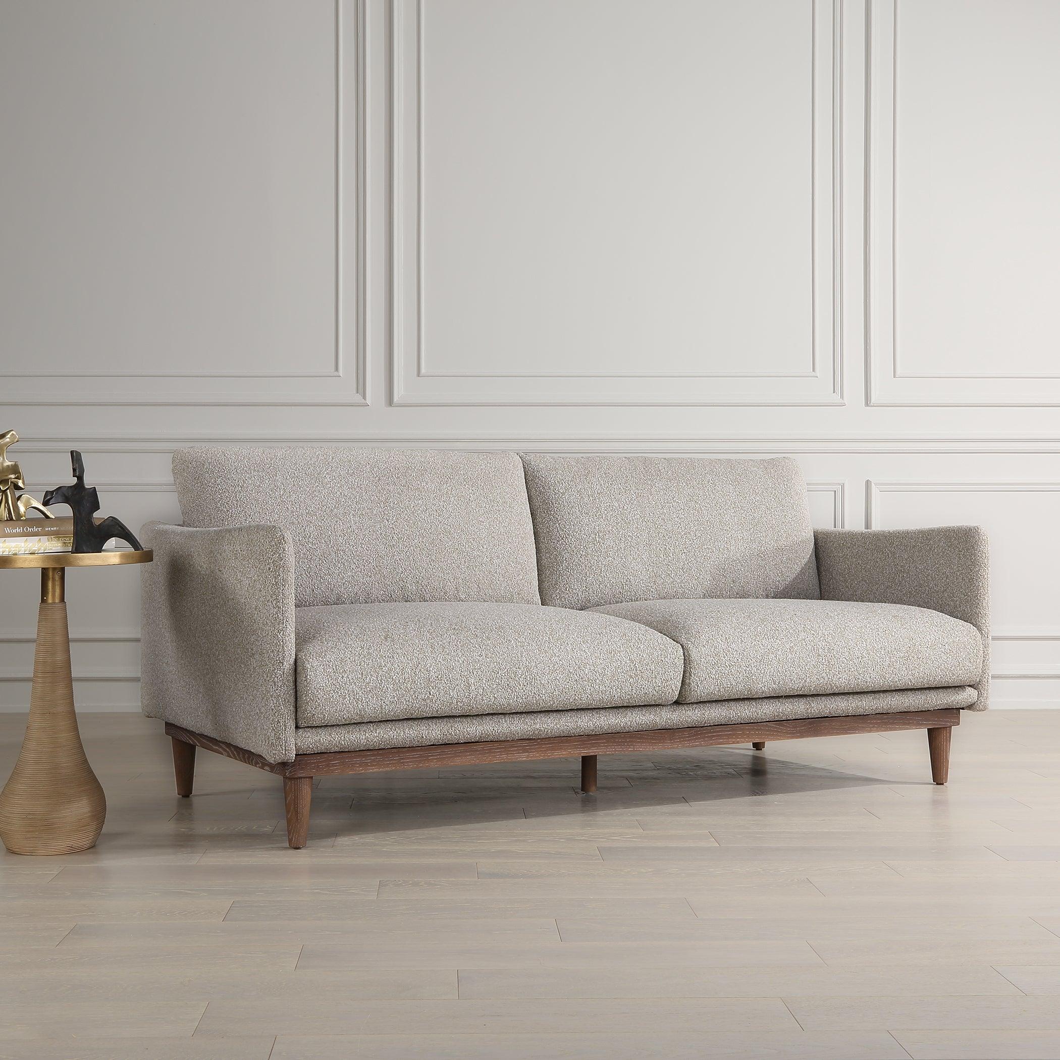 Freefall Gray Ceruse Sofa - Remutear