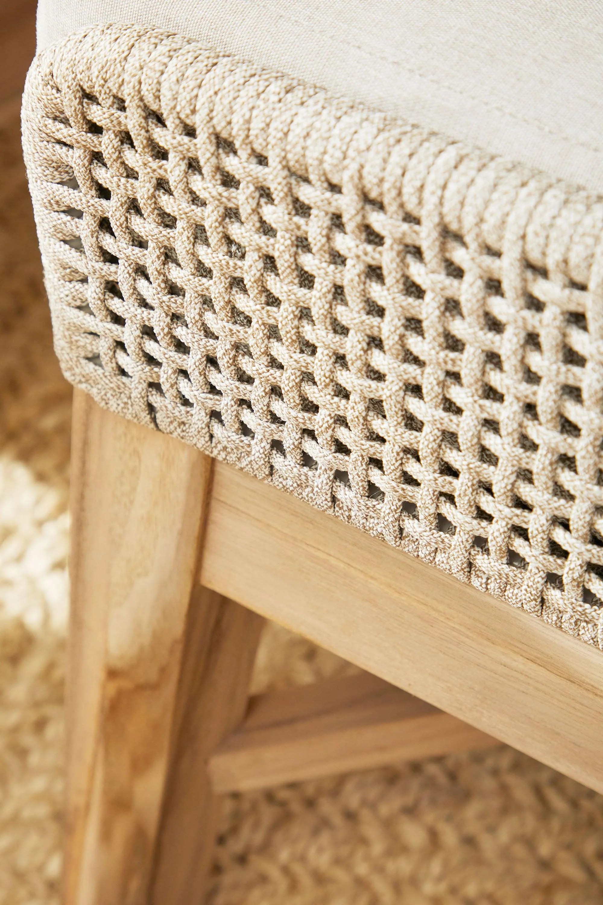 Tapestry Outdoor Footstool - Remutear