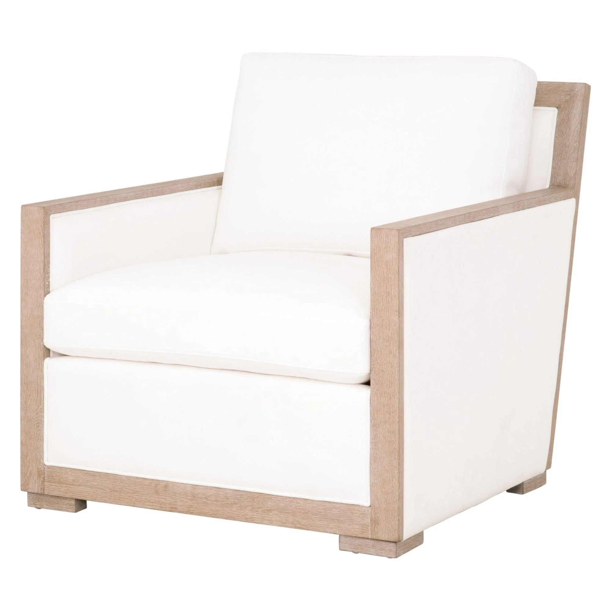 Manhattan Wood Trim Sofa Chair - Remutear