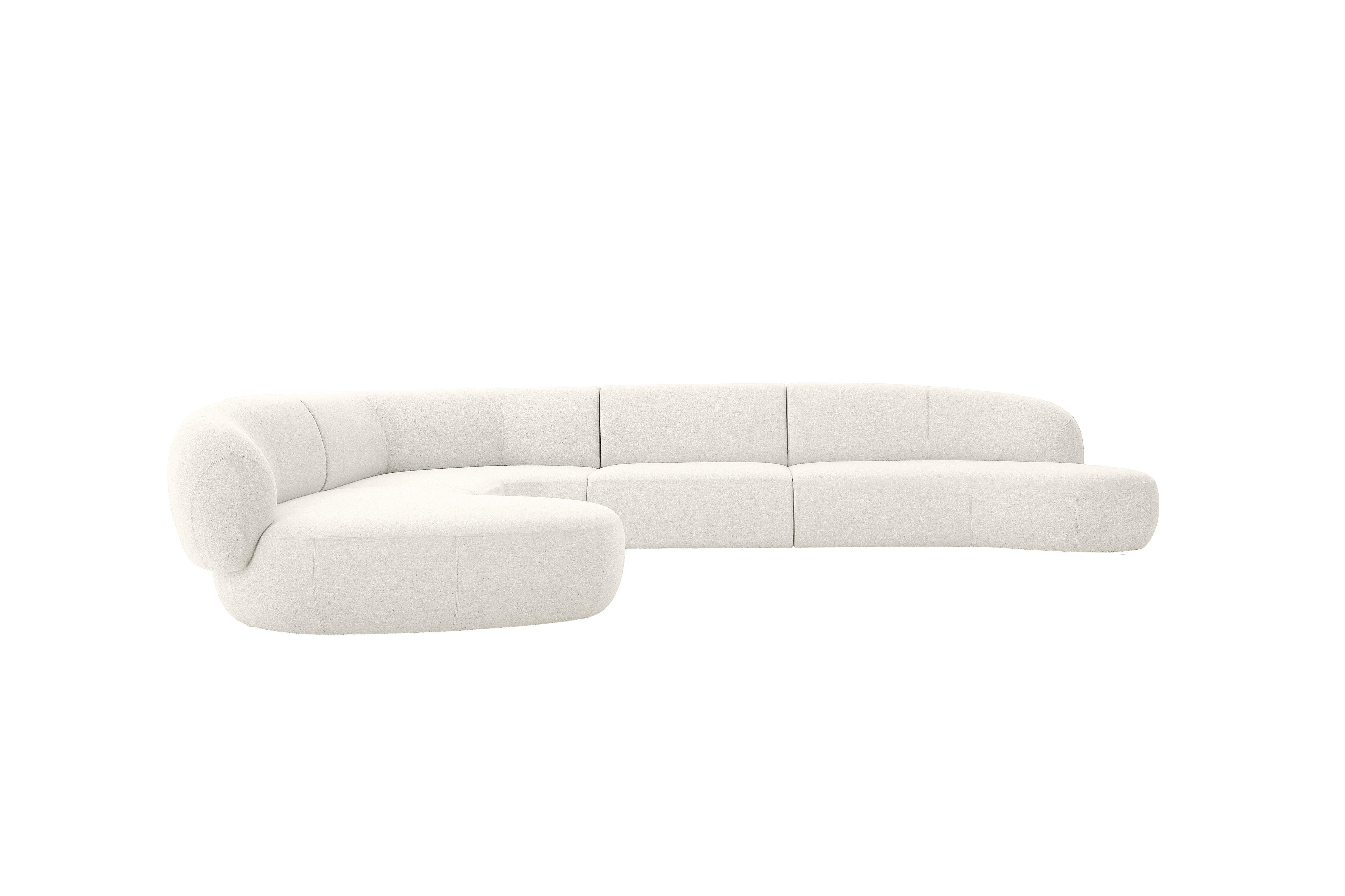 MORITZ Sectional 4-Piece Chaise Facing Left - Remutear