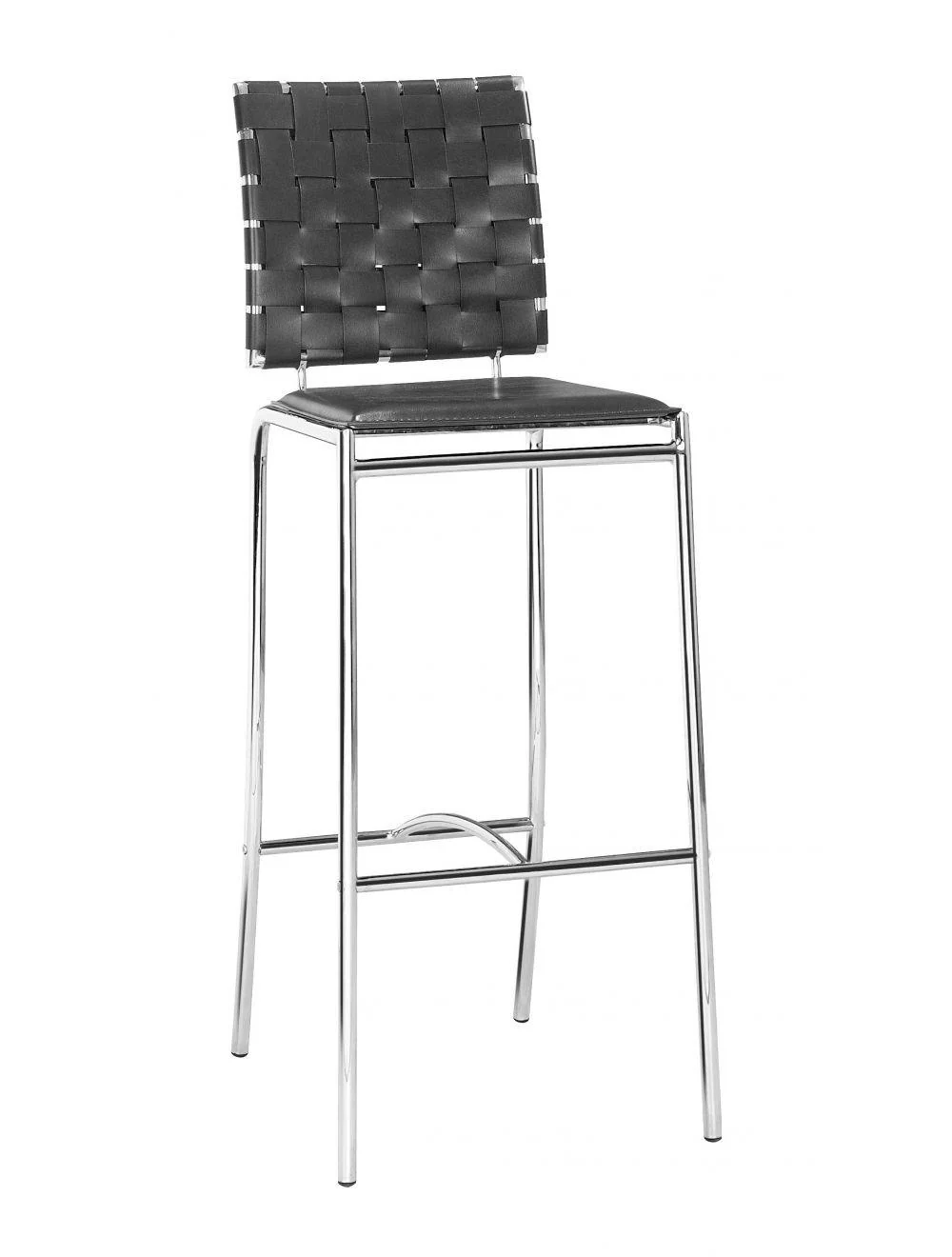 Criss Cross Bar Chair (Set of 2) Black - Remutear