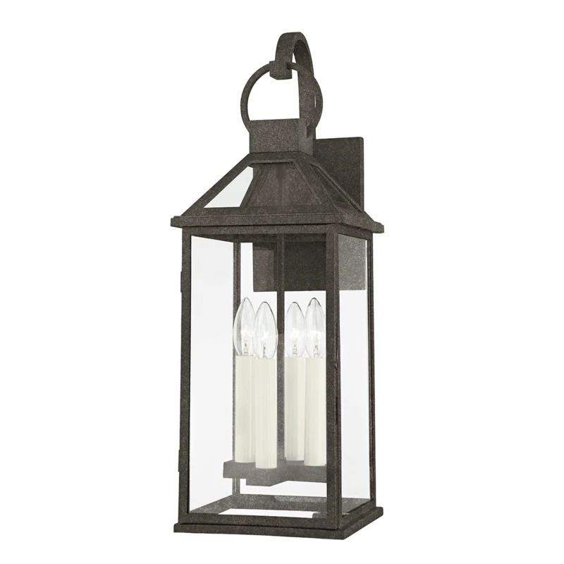 SANDERS 4 LIGHT LARGE EXTERIOR WALL SCONCE - Remutear
