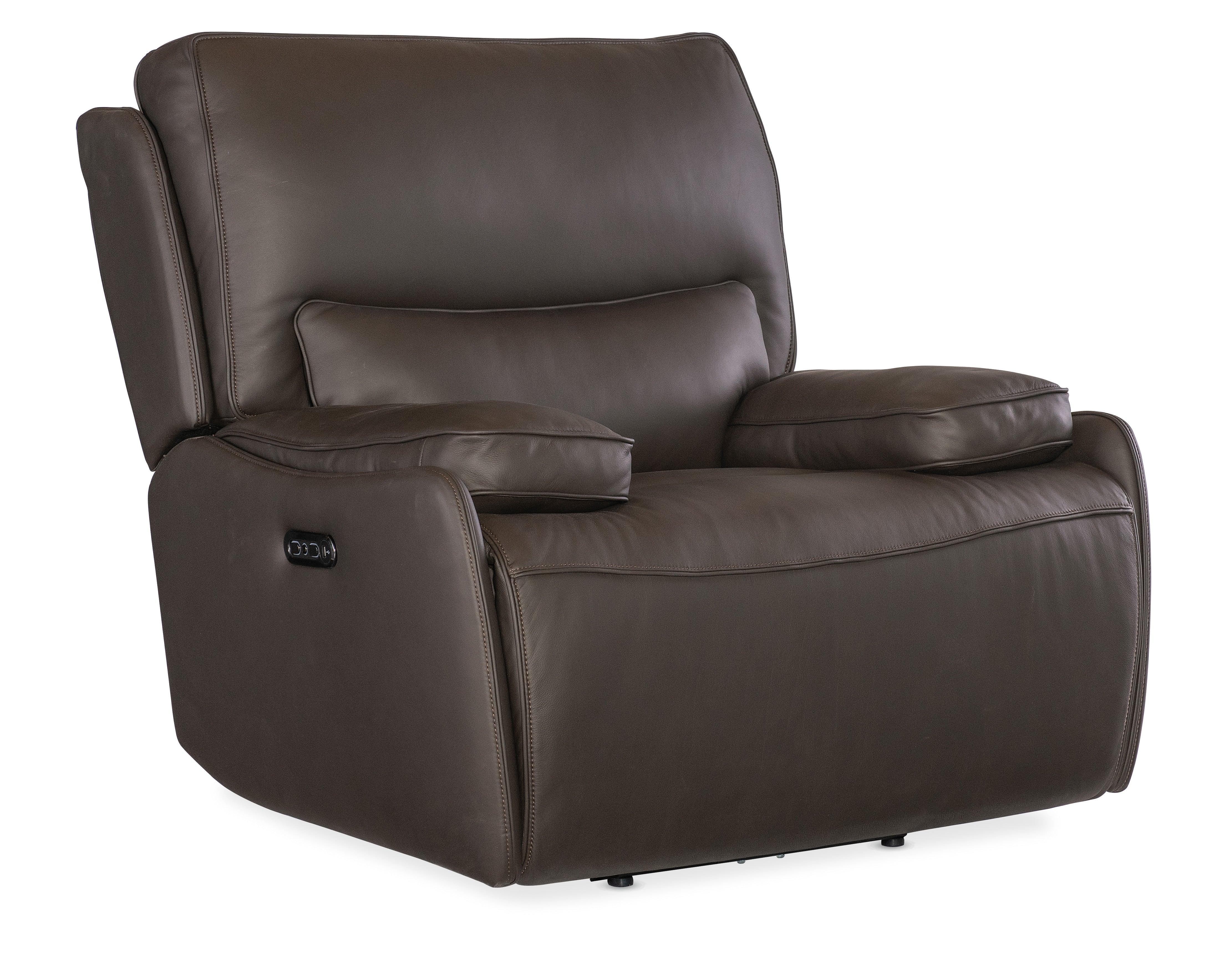 Kramer Zero Gravity Power Recliner w/ Power Headrest - Brown - Remutear
