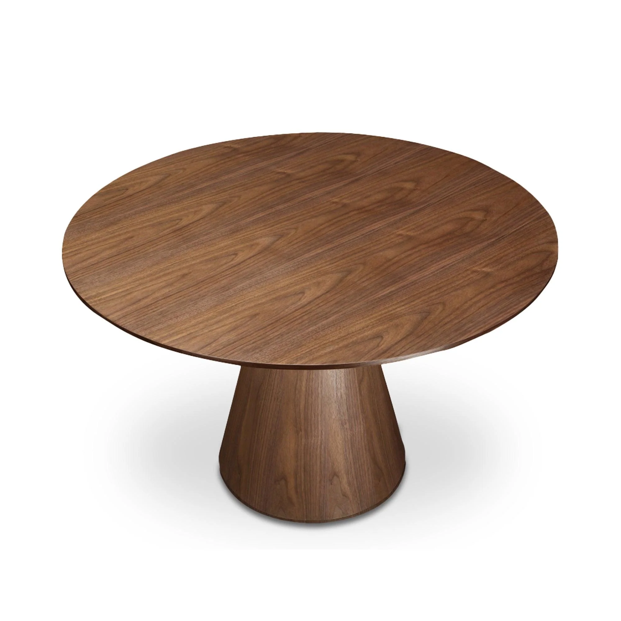 Otago Dining Table Round Walnut - Remutear