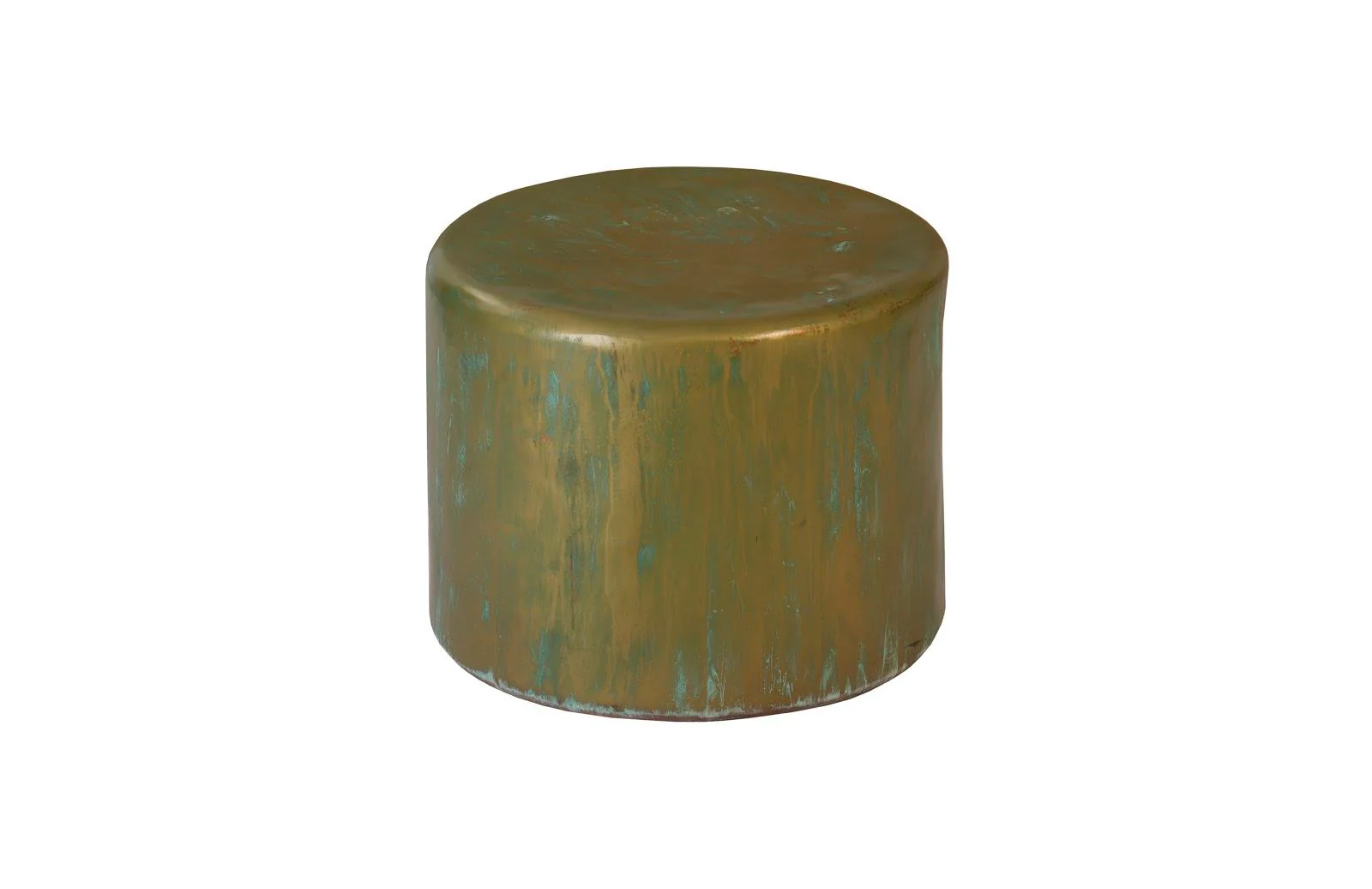 Button End Table, Lichen Finish - Remutear