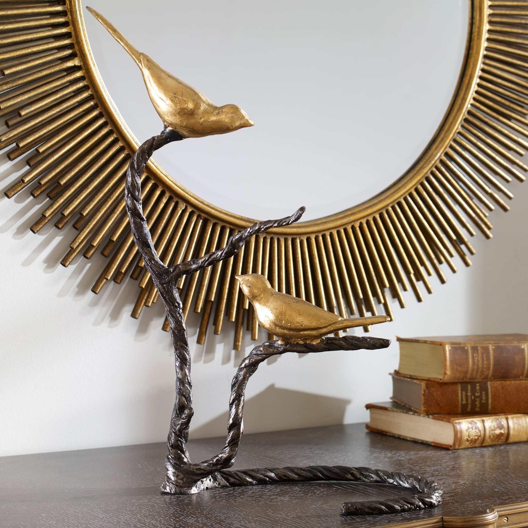 BIRDS ON A LIMB SCULPTURE - Remutear