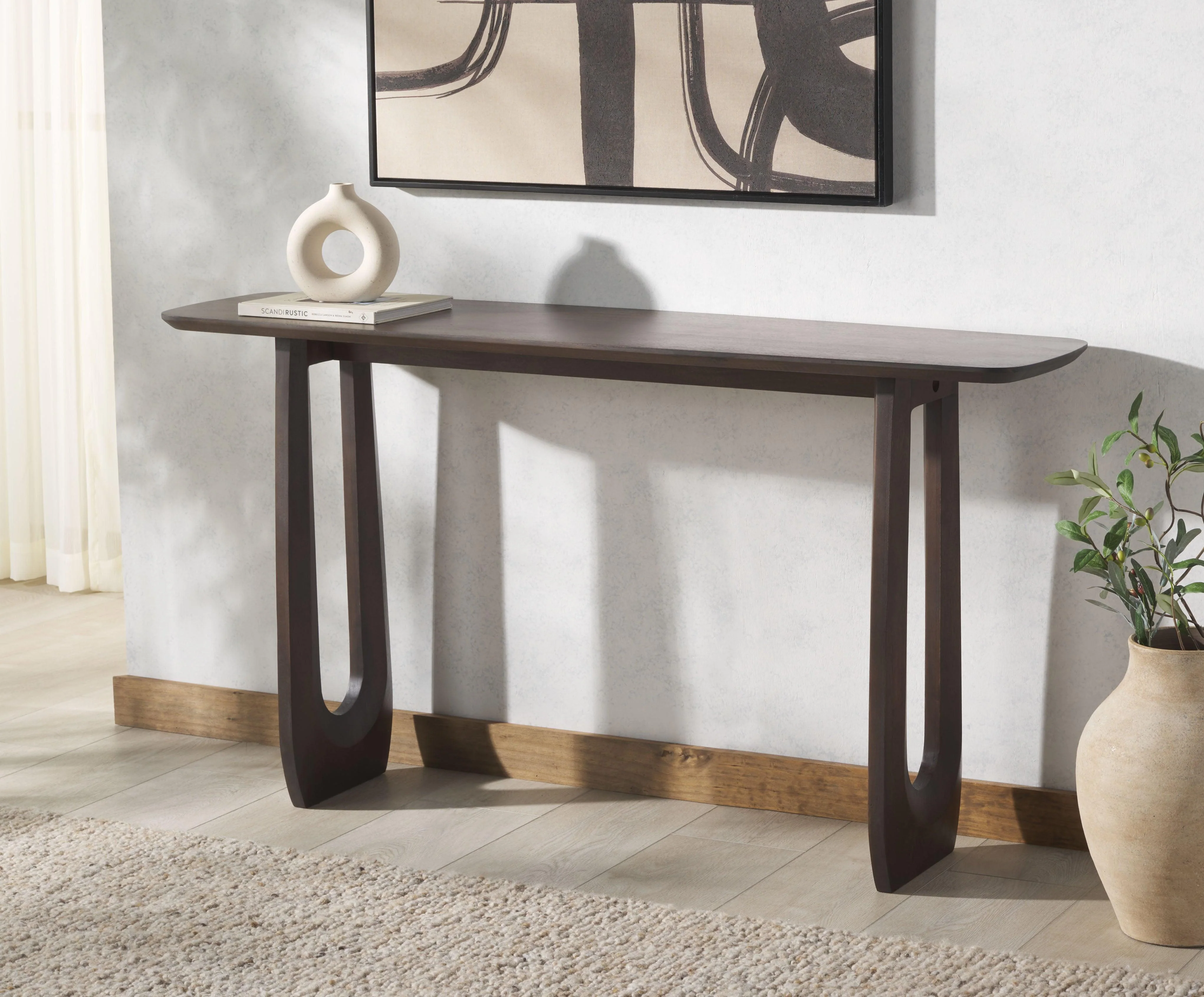 Cassiette Wood Console Table - Remutear