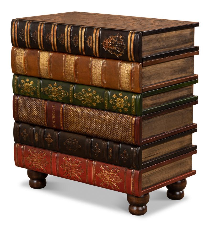 Florentine Books Chairside Chest - Remutear