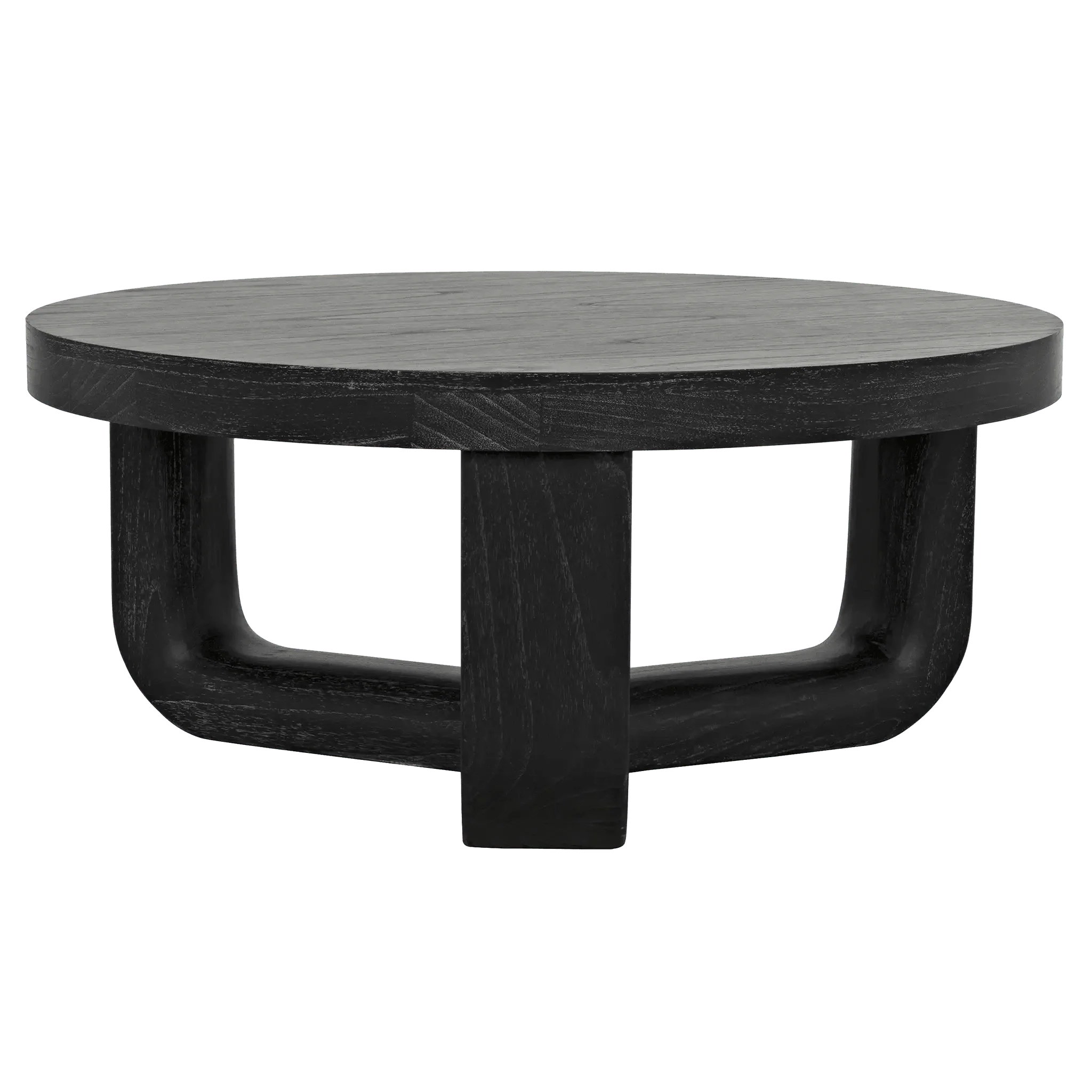 Joel Coffee Table, Cinder Black - Remutear