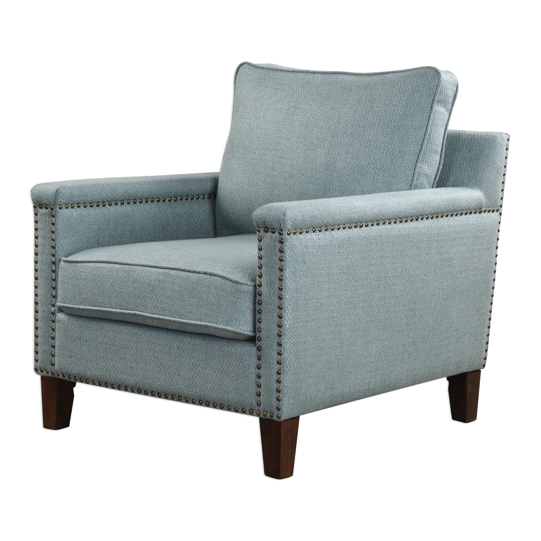 Charlotta Sea Mist Accent Chair - Remutear