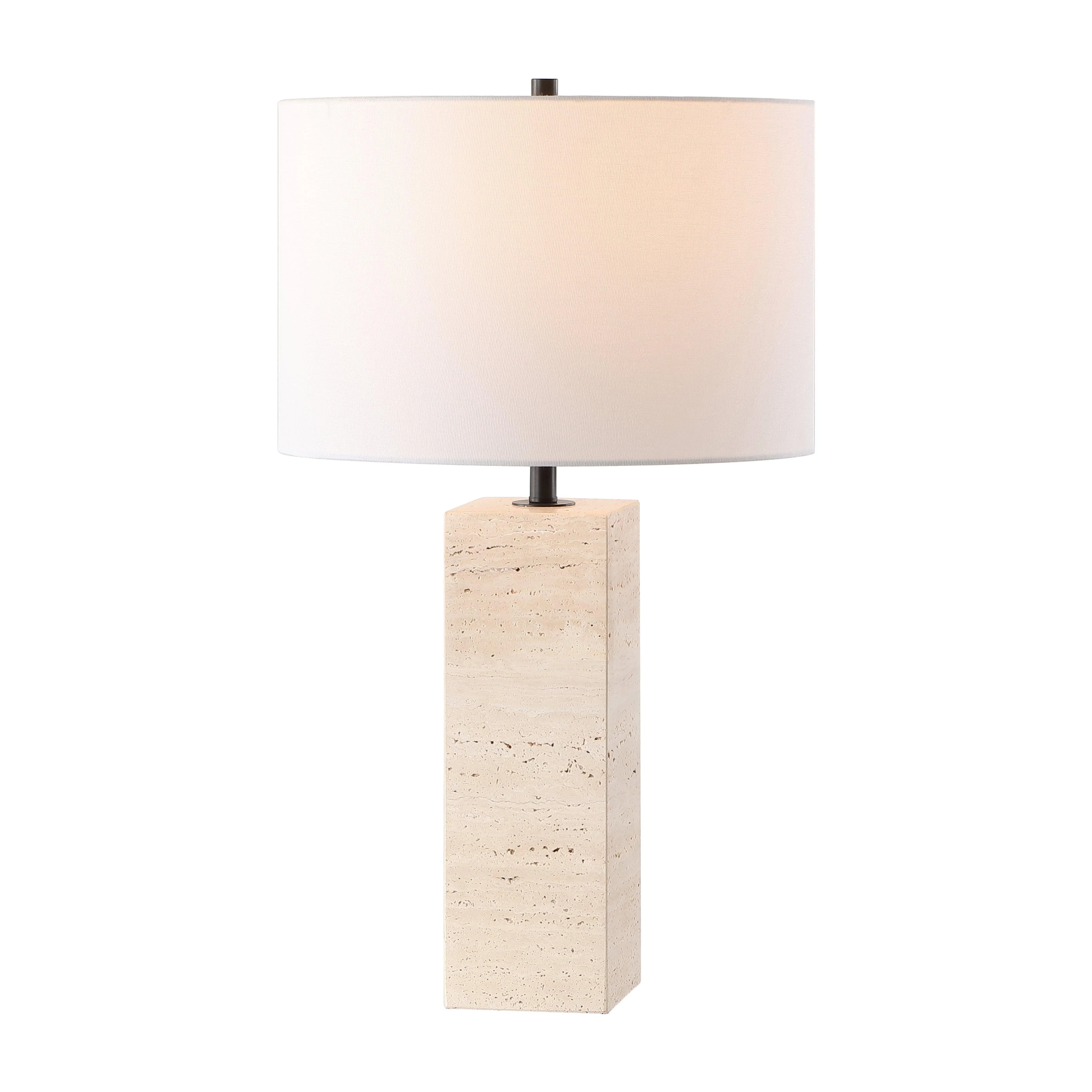 KATEBRYN TRAVERTINE TABLE LAMP - Remutear