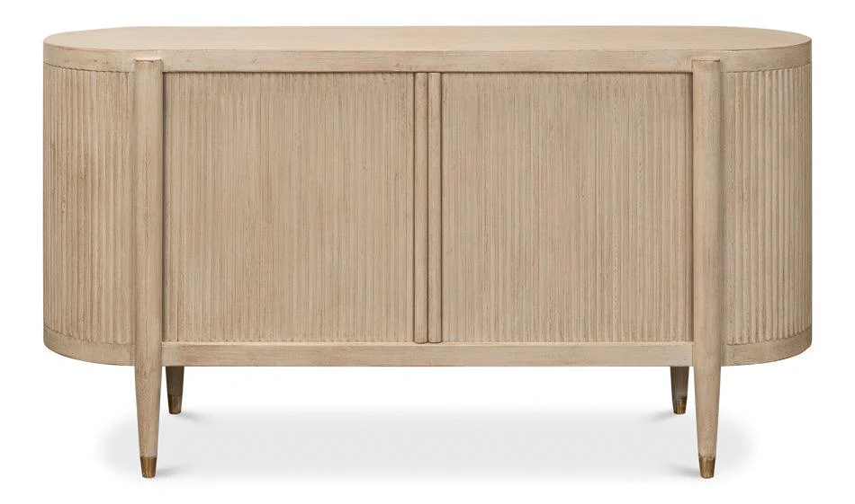 Jonas Wine Cupboard - Stone Grey - Remutear