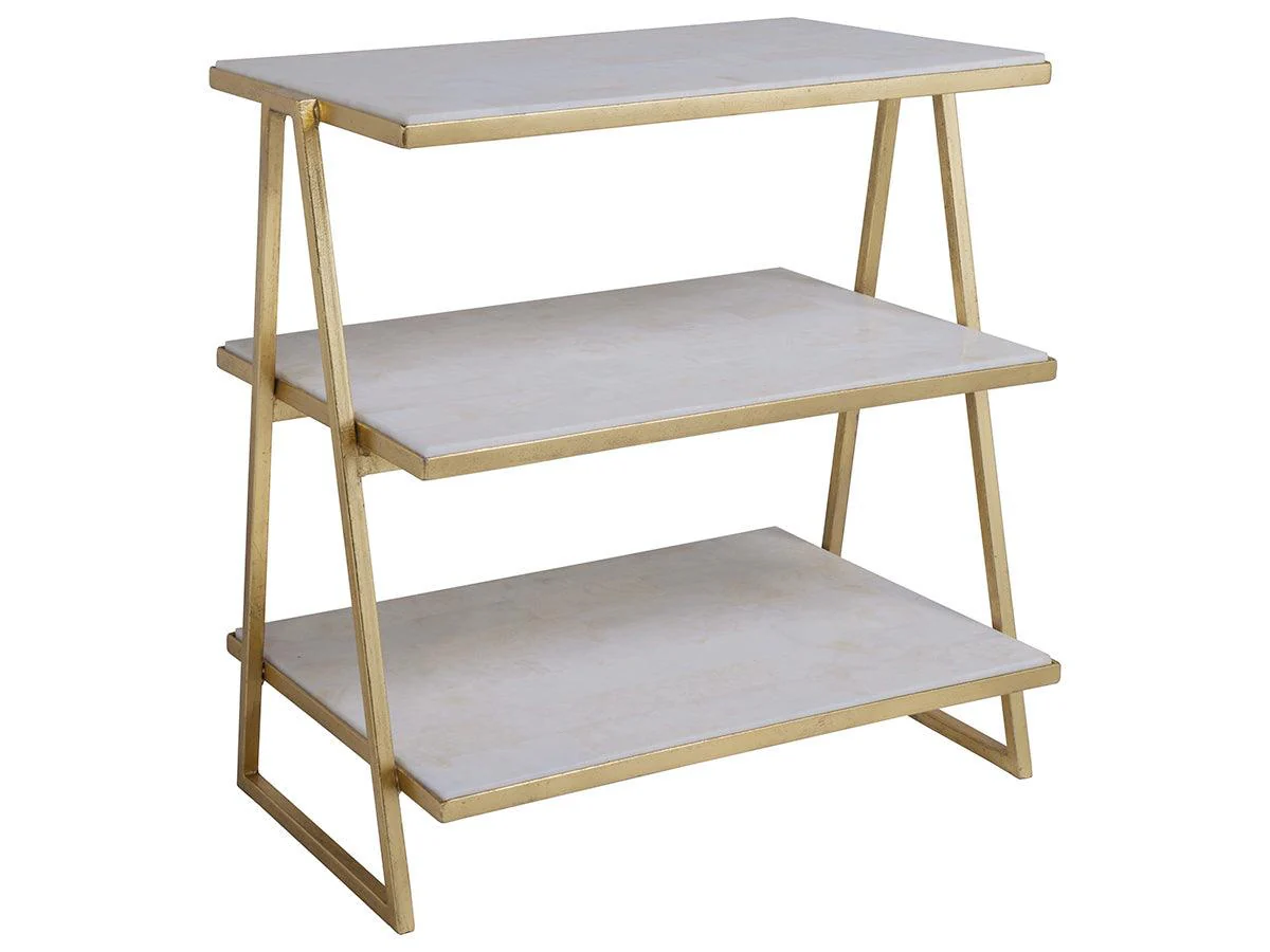 Signature Designs Cumulus Triangular Tier Table - Remutear