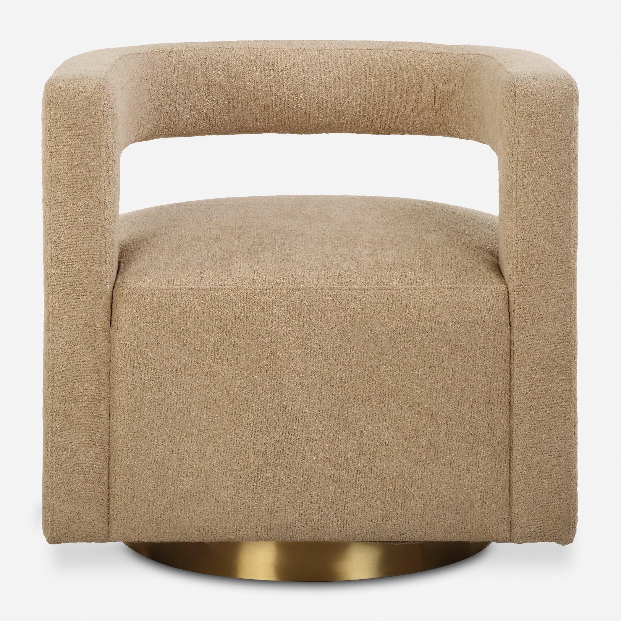 Grounded Modern Swivel Chair - Remutear