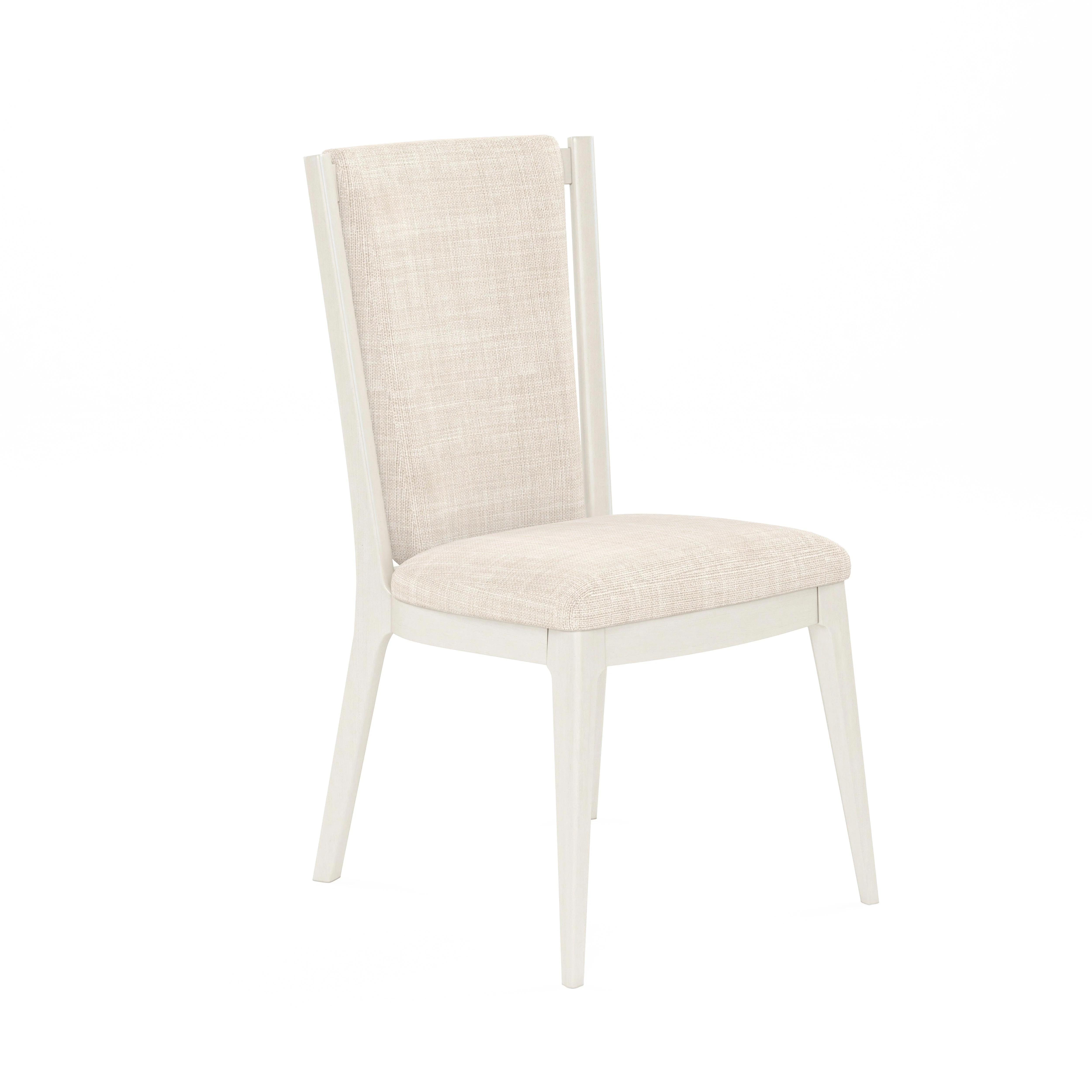 Blanc Upholstered Back Side Chair - Remutear