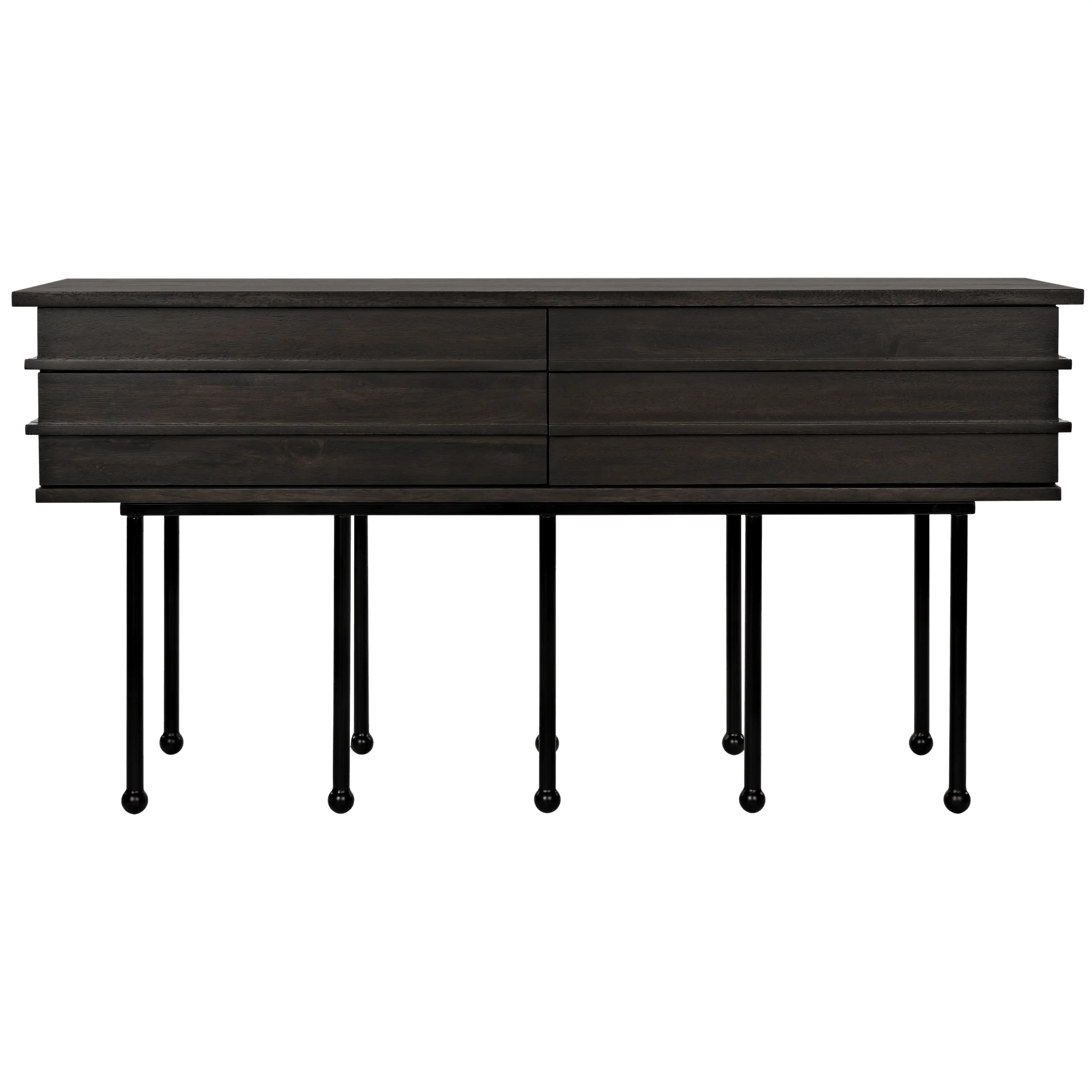 Oliver Console, Ebony Walnut - Remutear