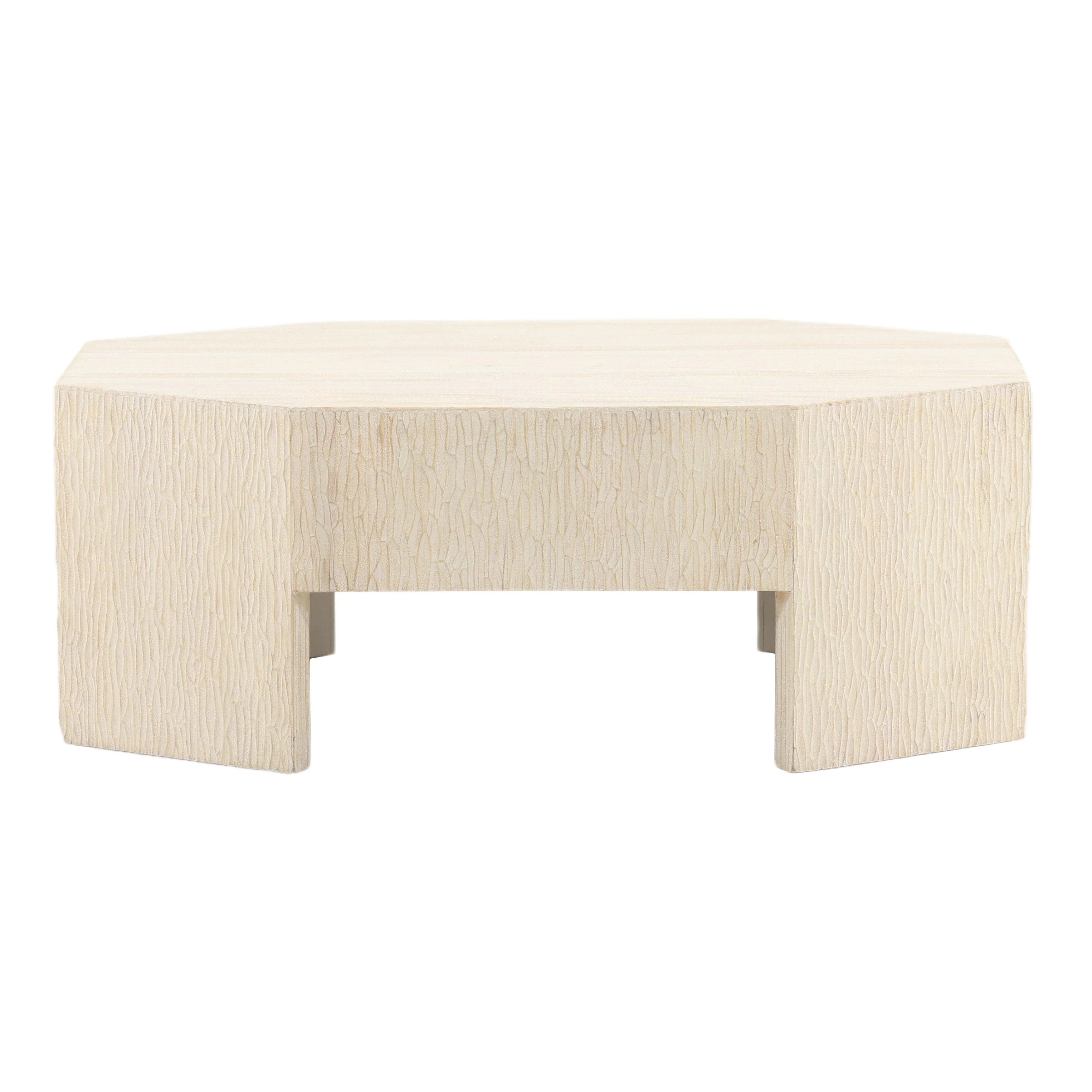 Gianna Coffee Table Whitewash - Remutear