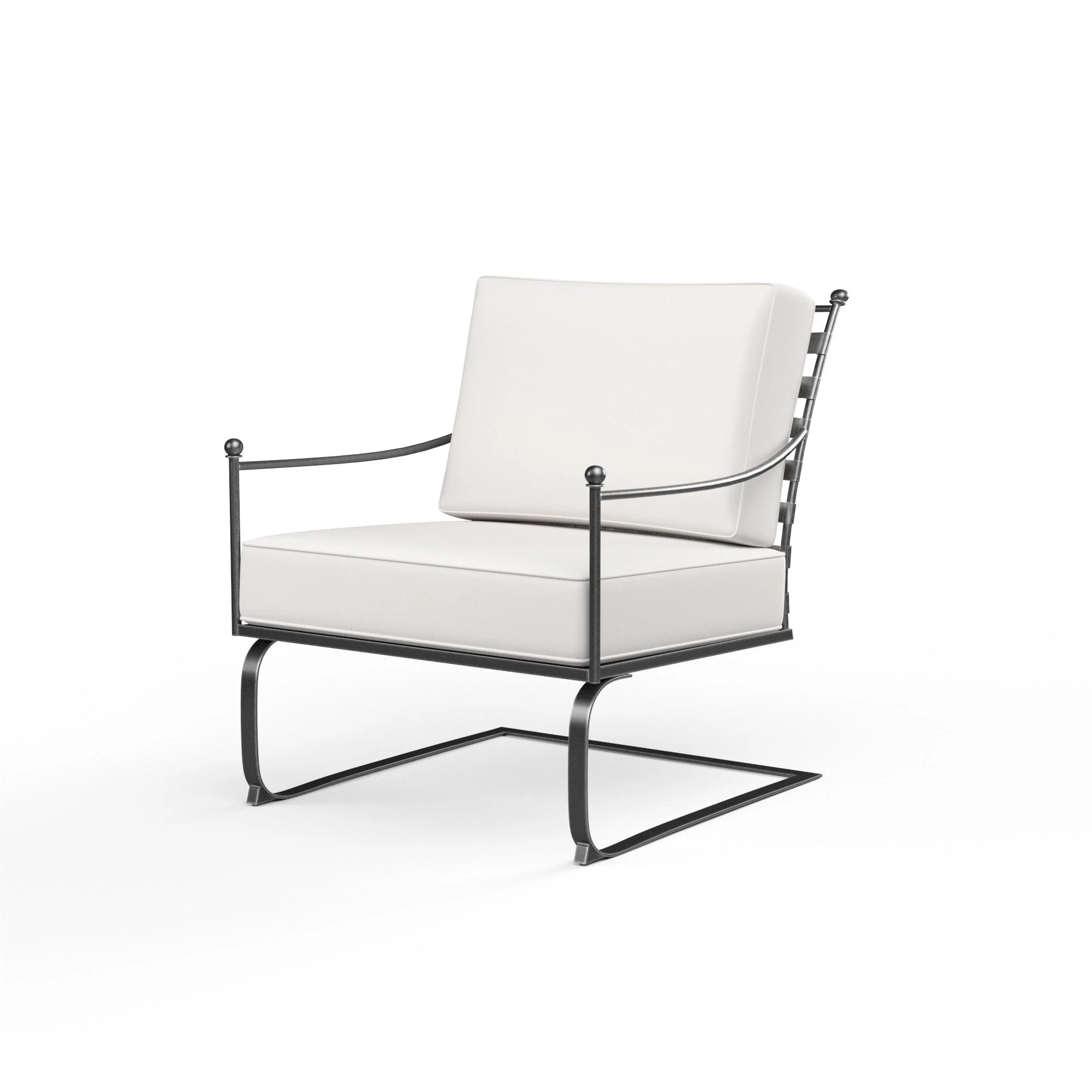 Provence Club Rocker in Canvas Flax w/ Self Welt - Remutear