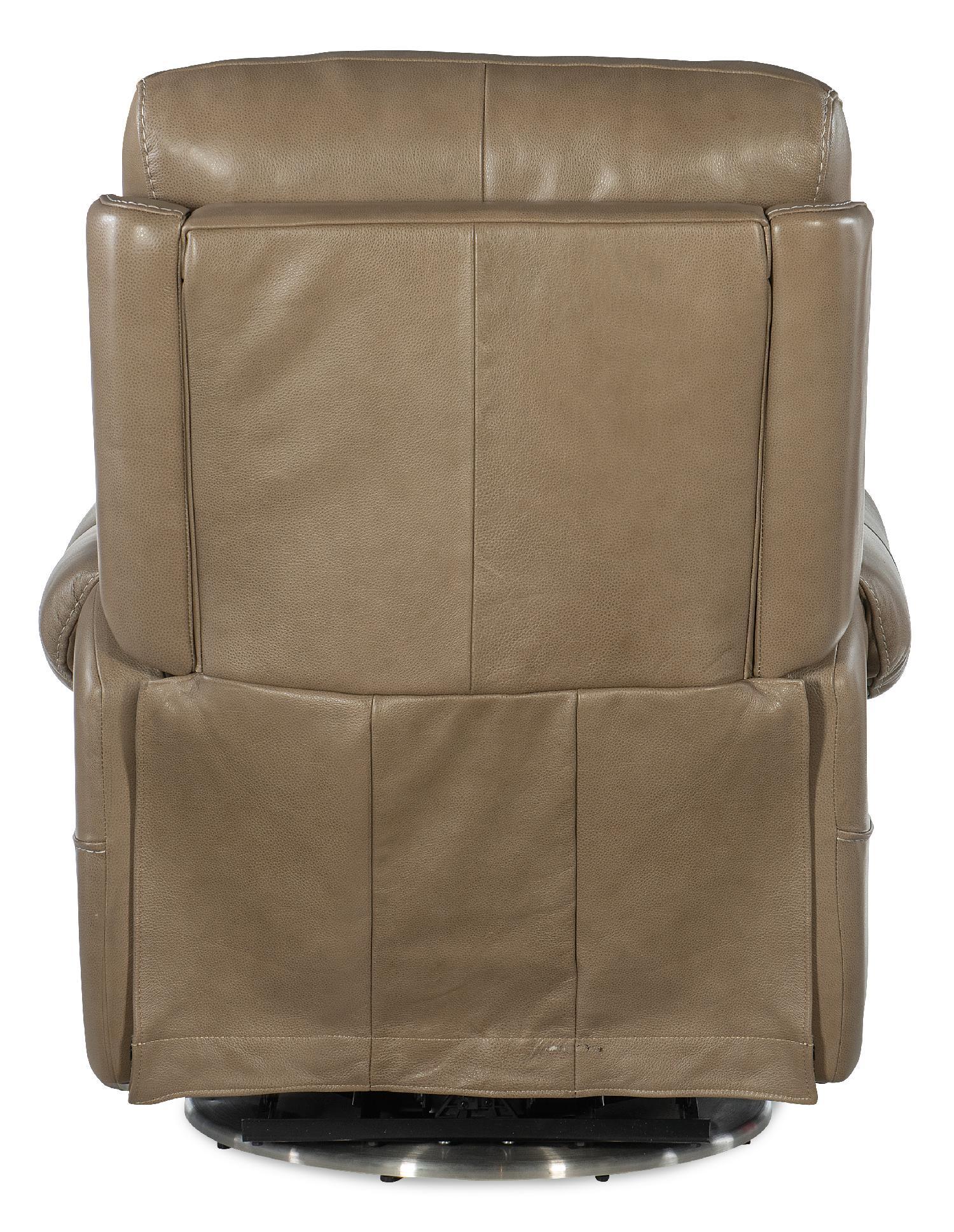 Sterling Swivel Power Recliner with Power Headrest - Remutear