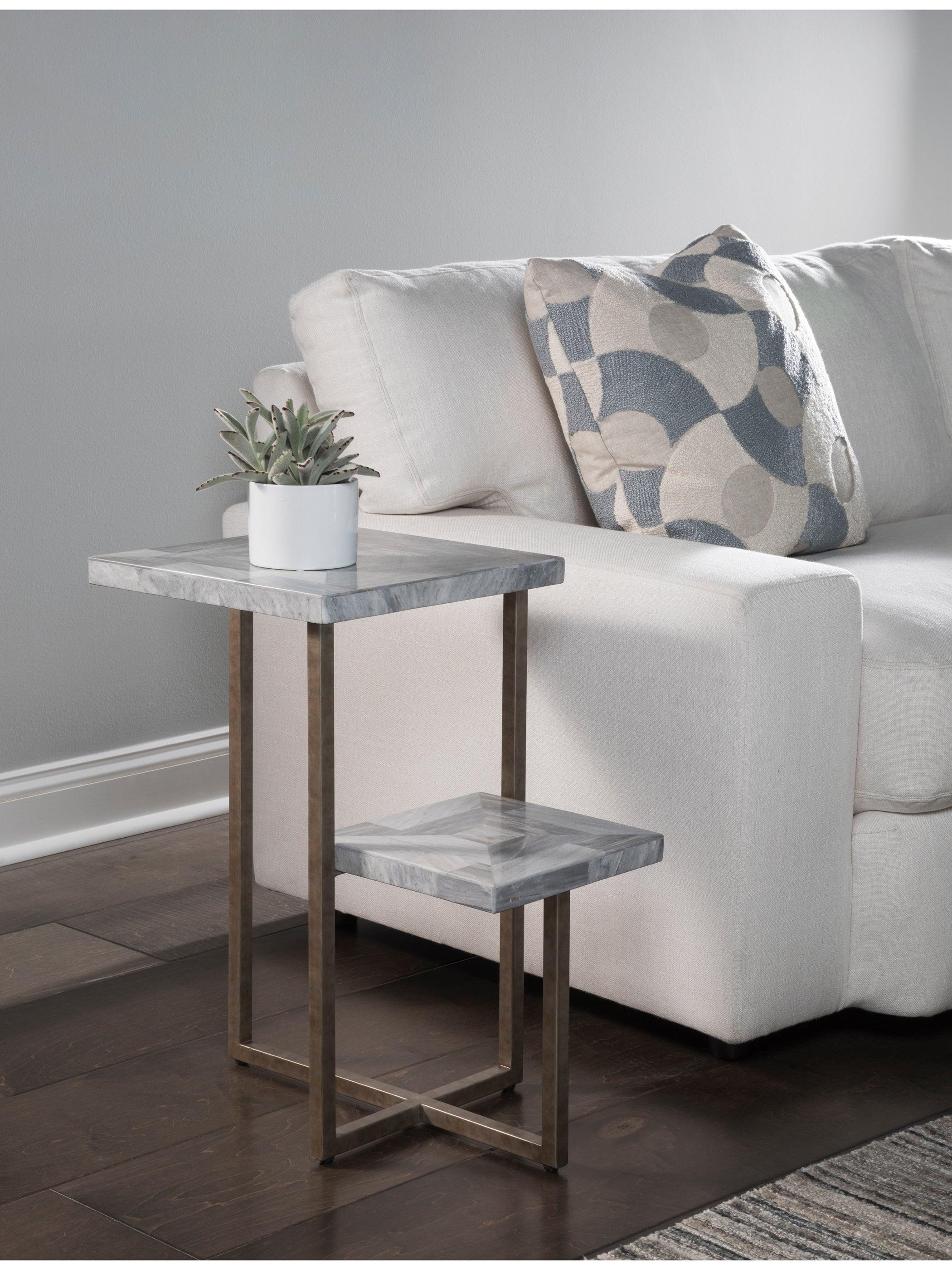Signature Designs Salvo Rectangular Tier Spot Table - Remutear