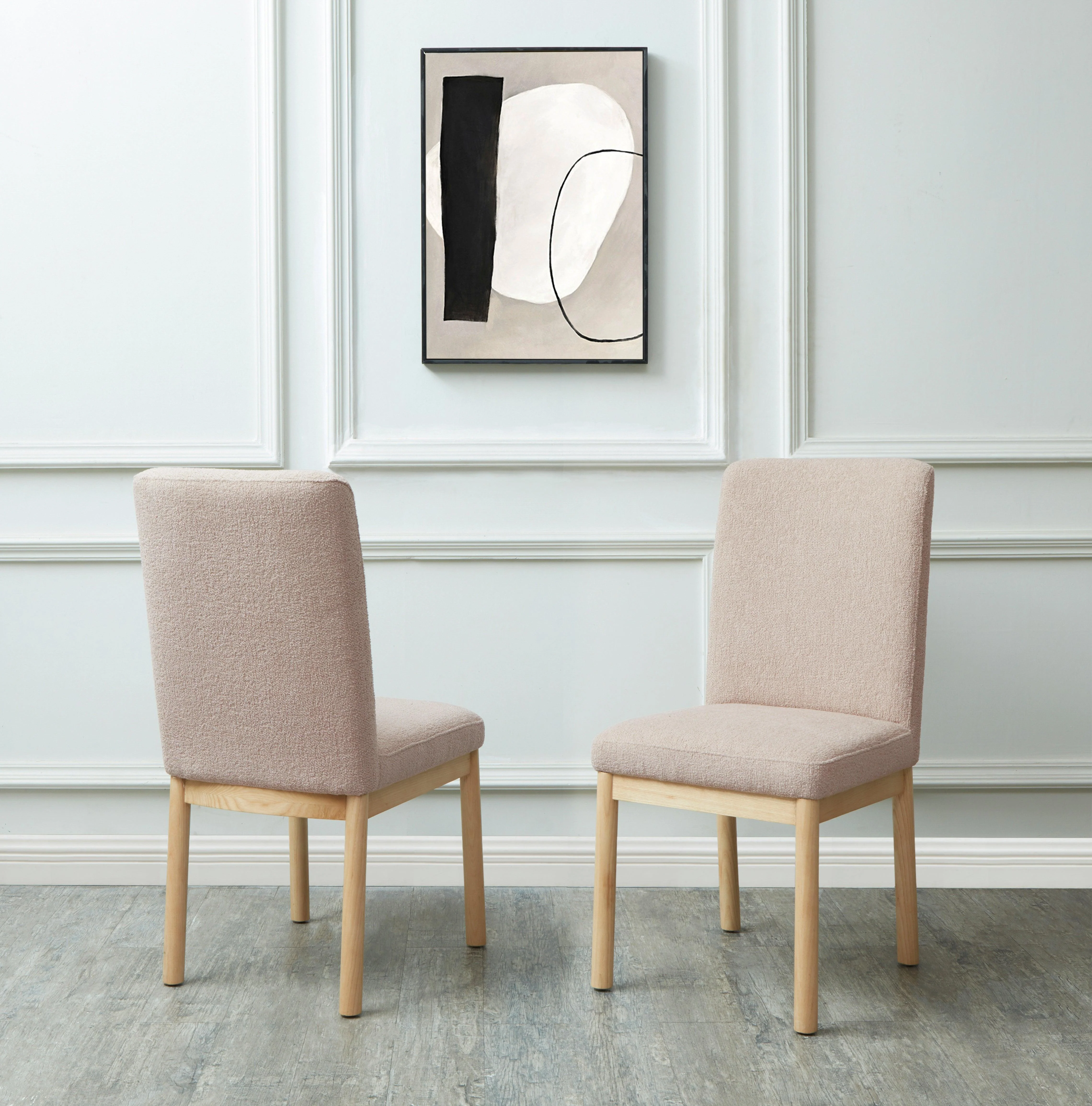 HALCY BOUCLE DINING CHAIR - Remutear