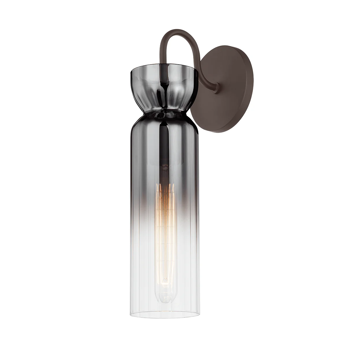 JULIAN 1 LIGHT WALL SCONCE BRASS - Remutear