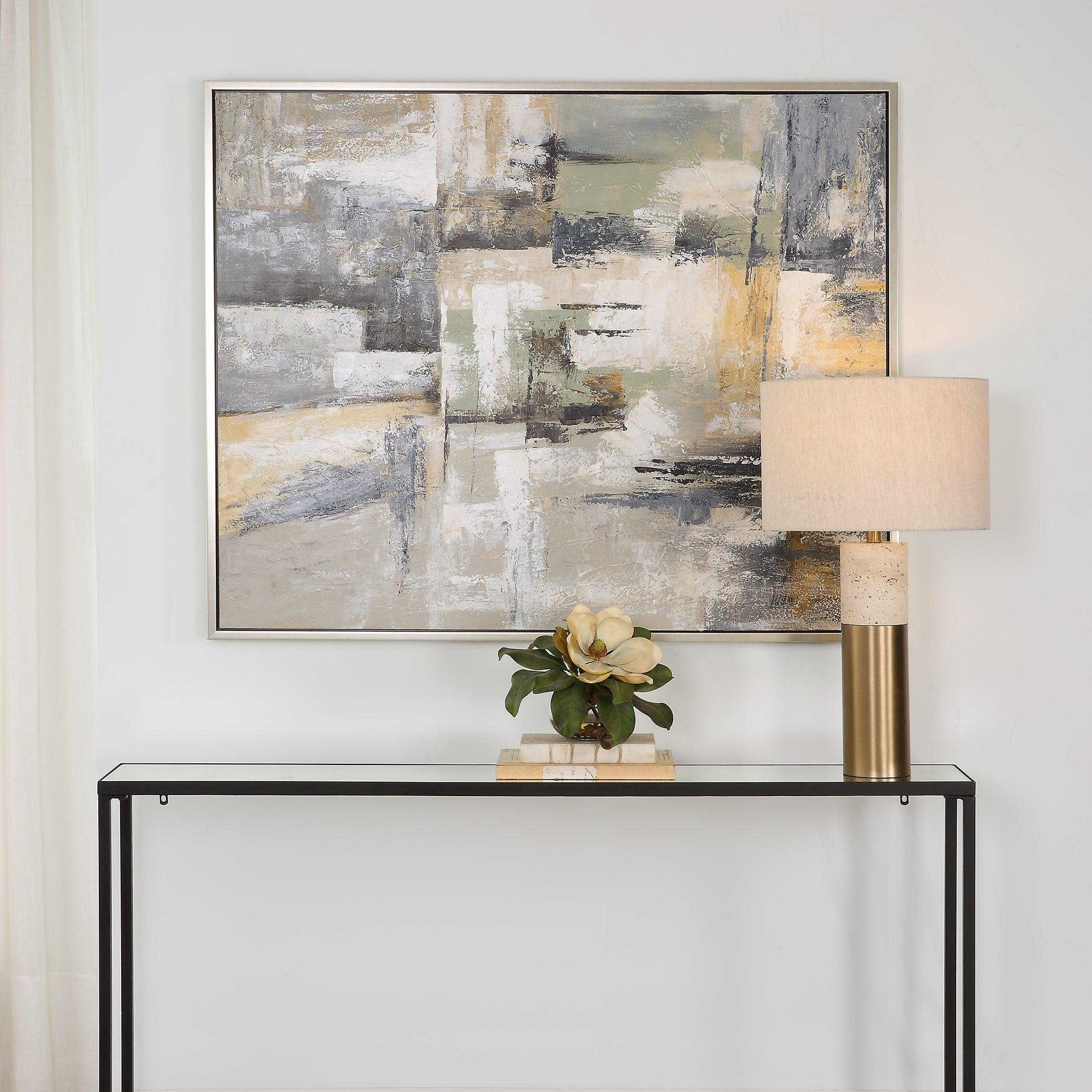 Intuition Hand Painted Abstract Art - Remutear