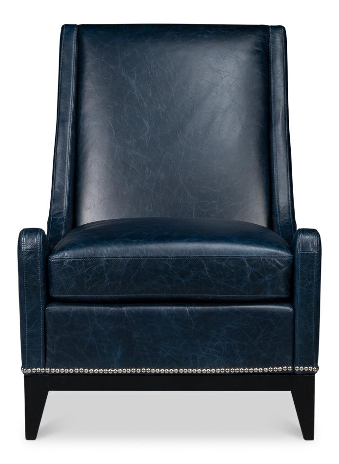Brandy Accent Chair - Chateau Blue - Remutear