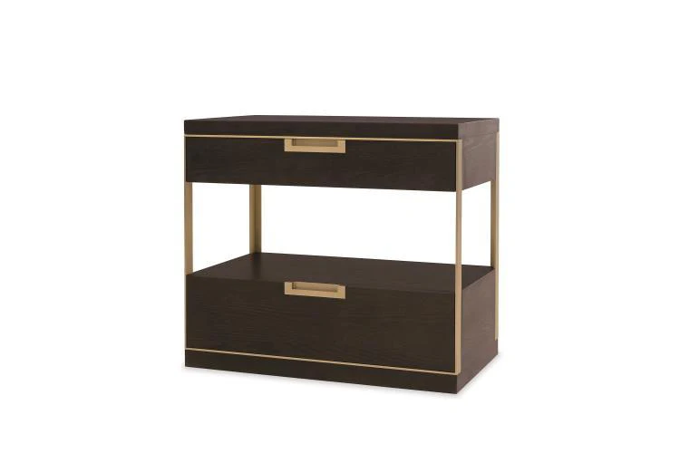 Cadence Two Drawer Nightstand - Remutear