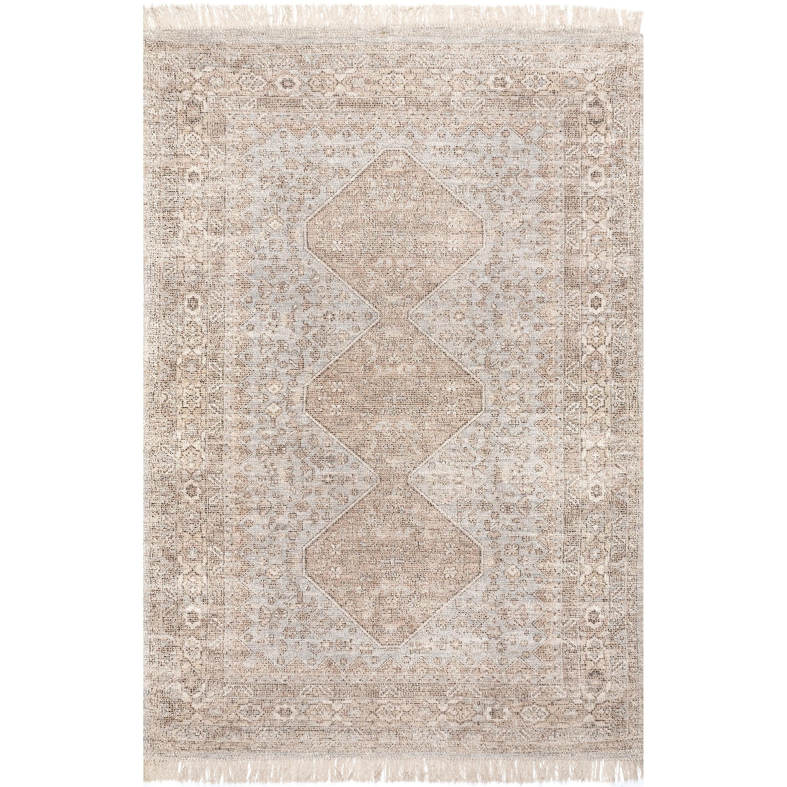 Rosia Traditional Persian Tasseled Area Rug - Remutear