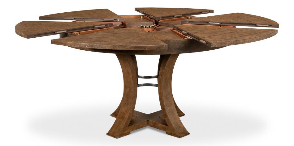 Oxford Jupe Dining Tbl Md Muted Fossil - Remutear