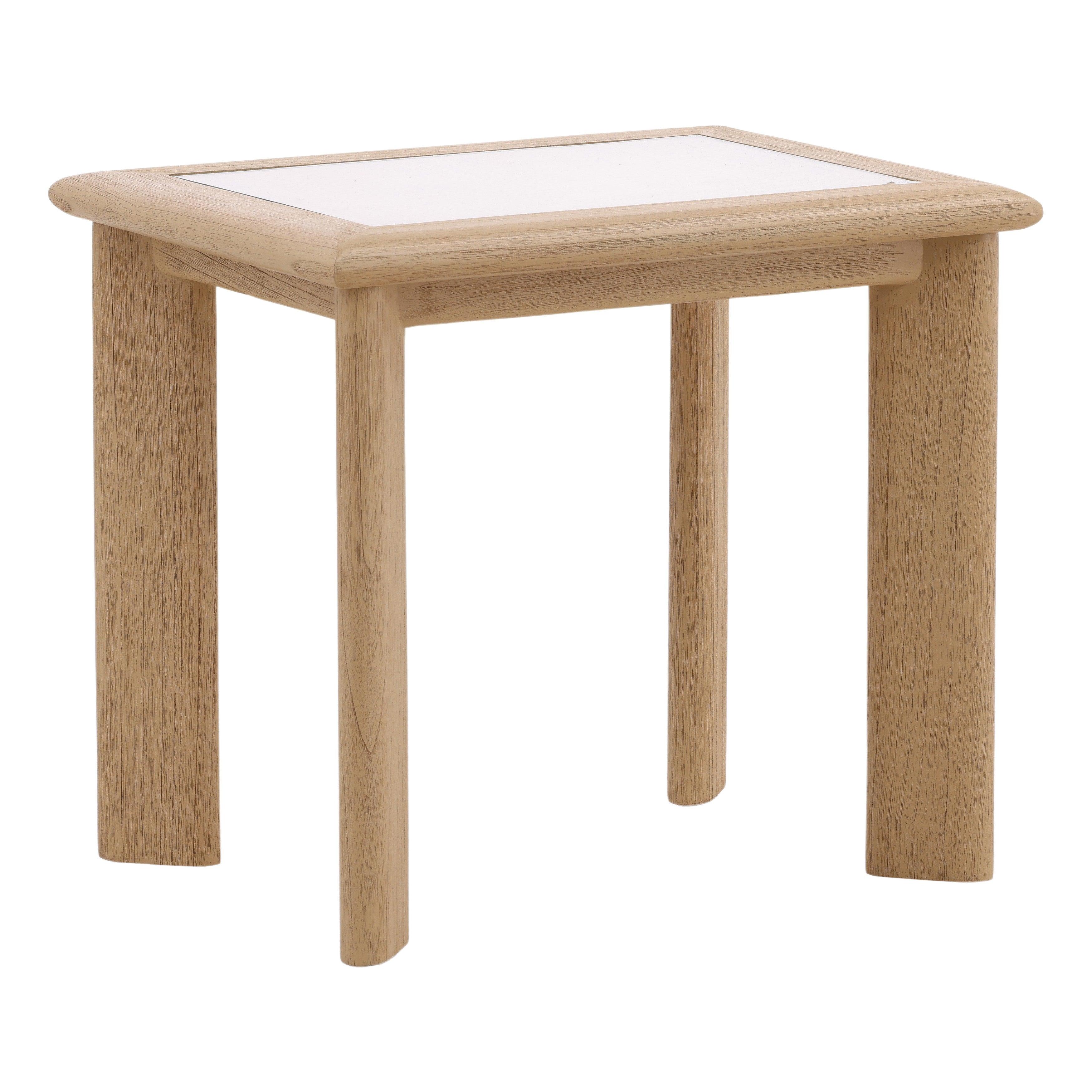 Kel End Table Natural - Remutear