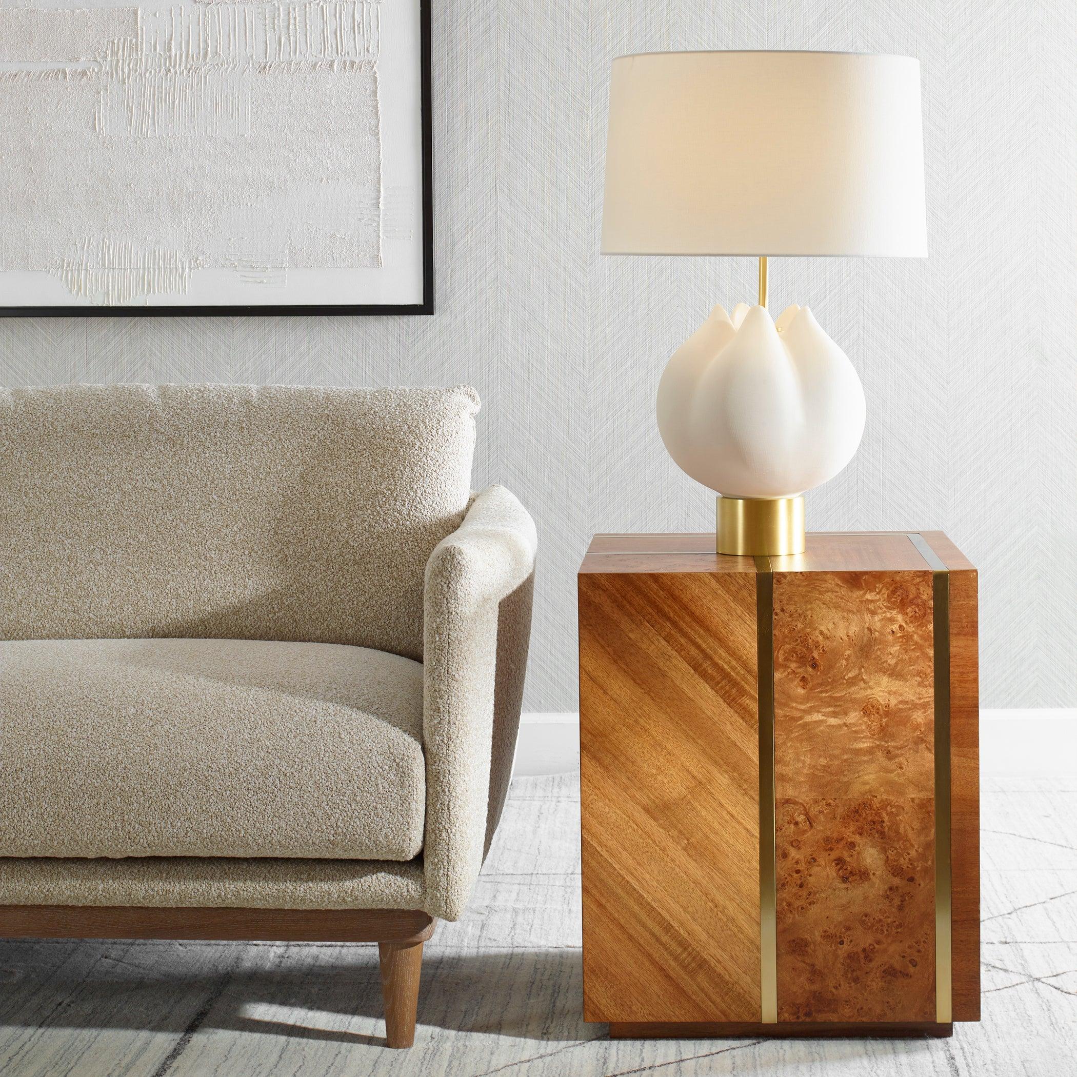 Seven Wonders Wooden Side Table - Remutear