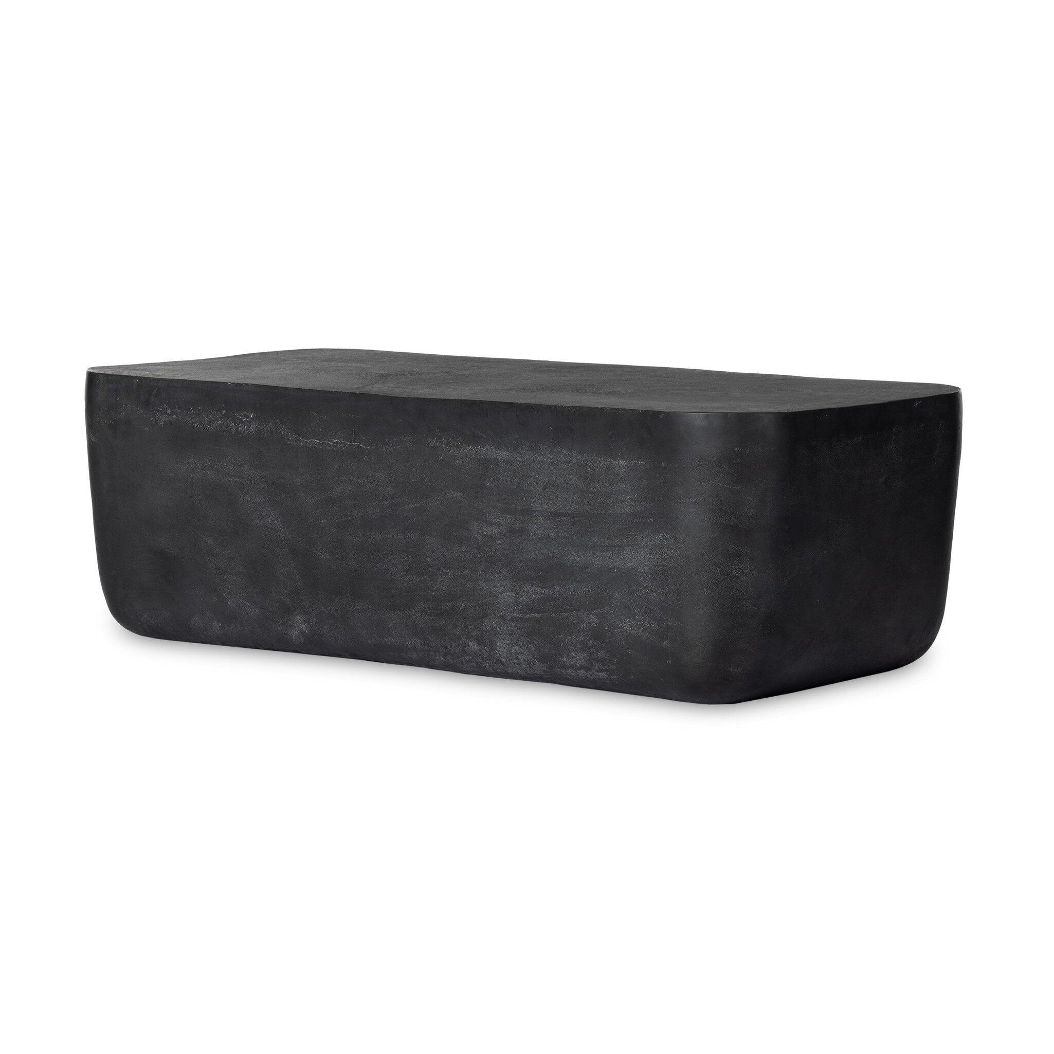 Basil Outdoor Rectangular Coffee Table - Remutear