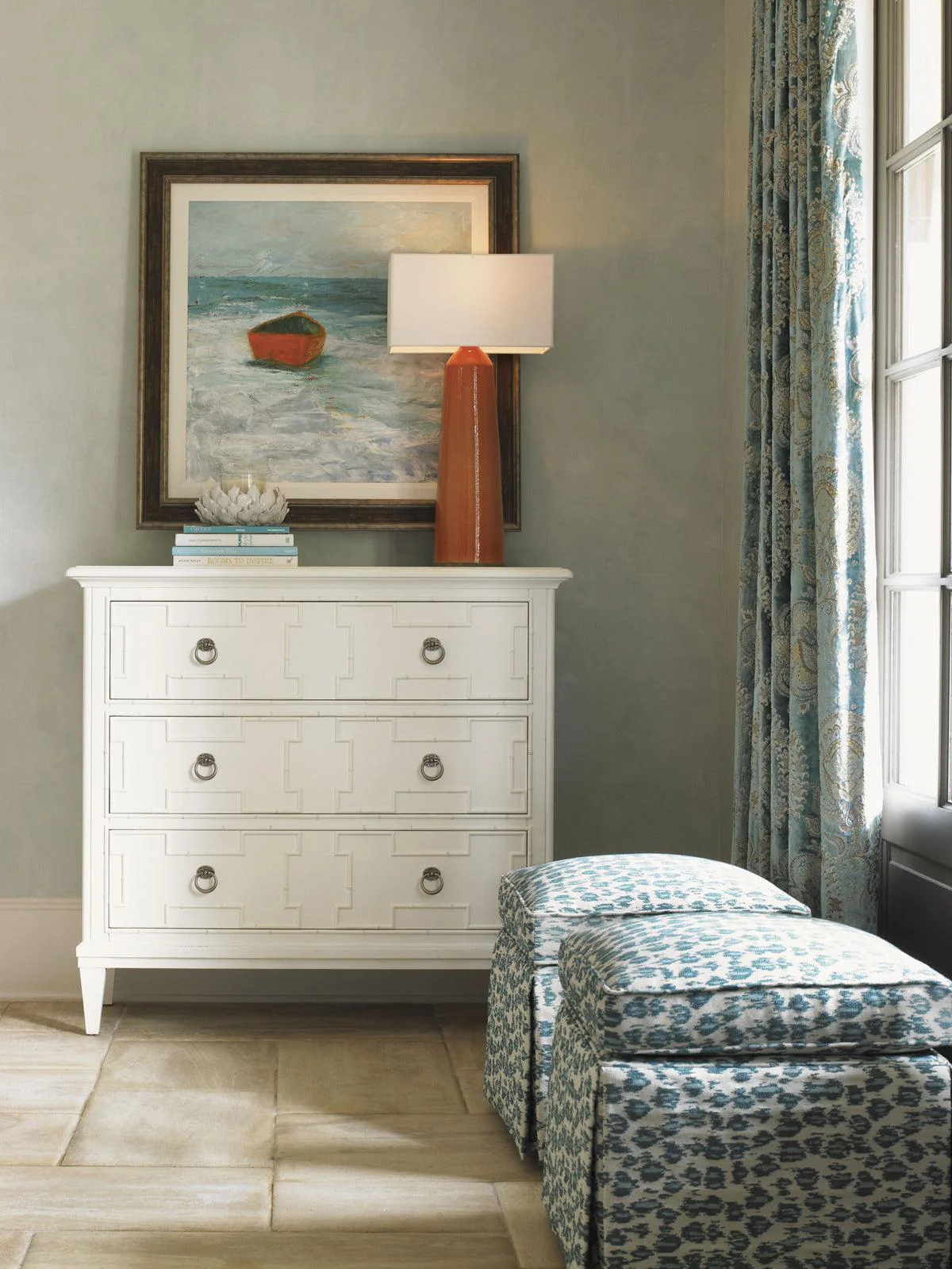 Ivory Key Somers Isle Hall Dresser - Remutear