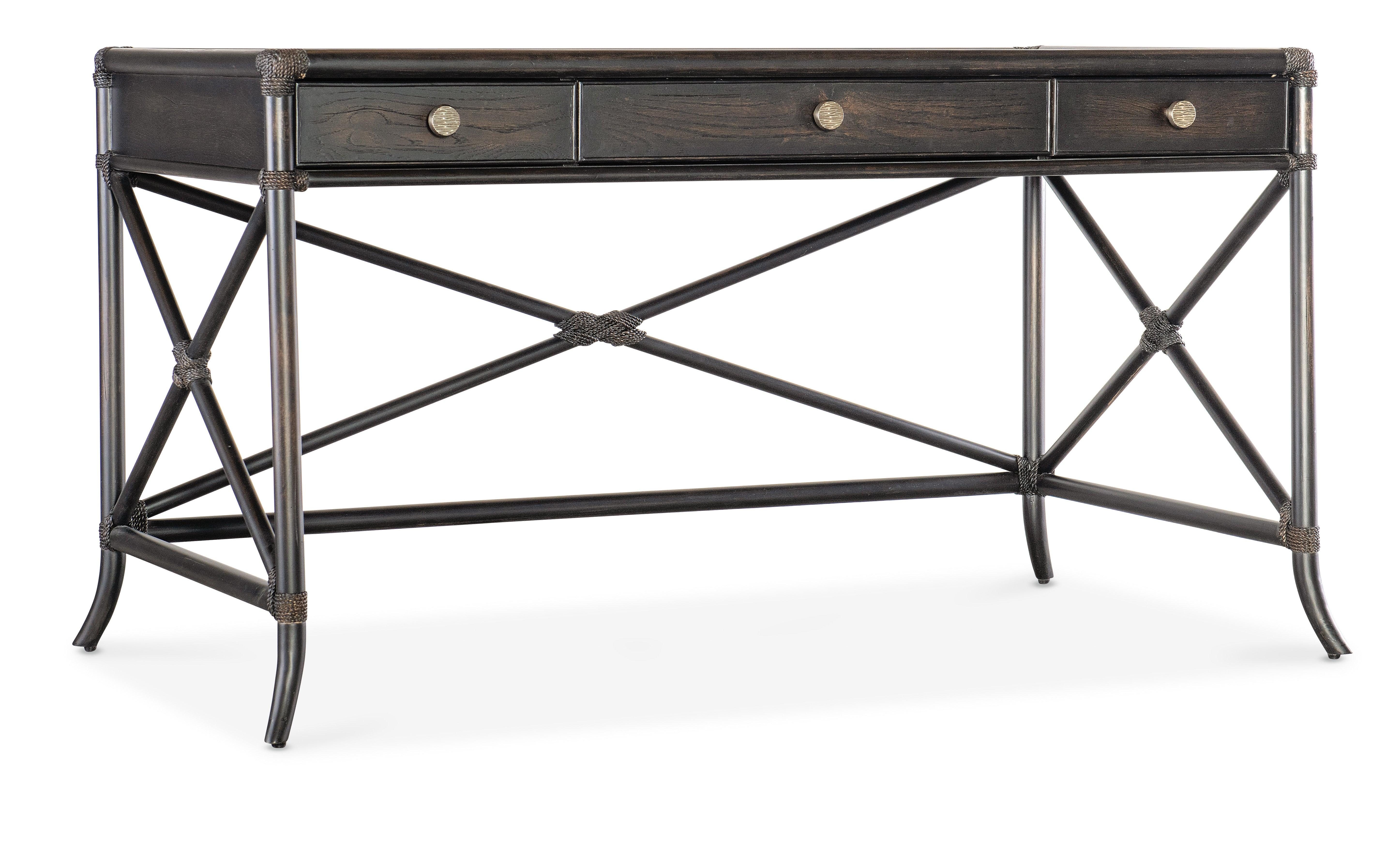 Retreat Pole Rattan Writing Desk - Remutear