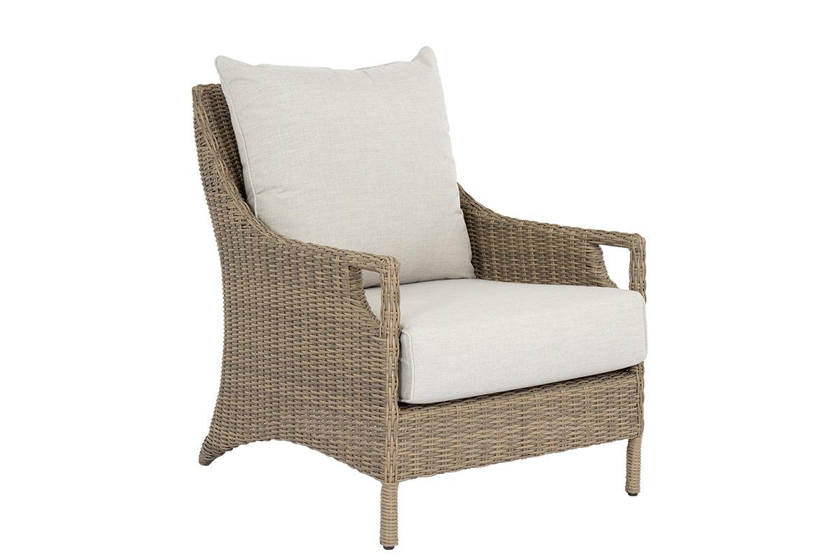 Ibiza Club Chair in Cast Silver, No Welt - Remutear