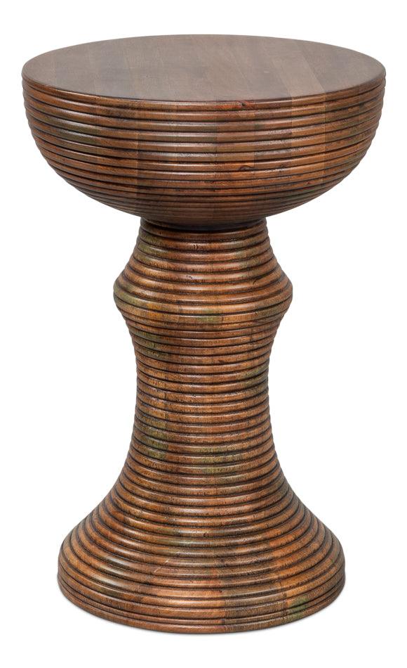 Kayan Wood End Table - Remutear