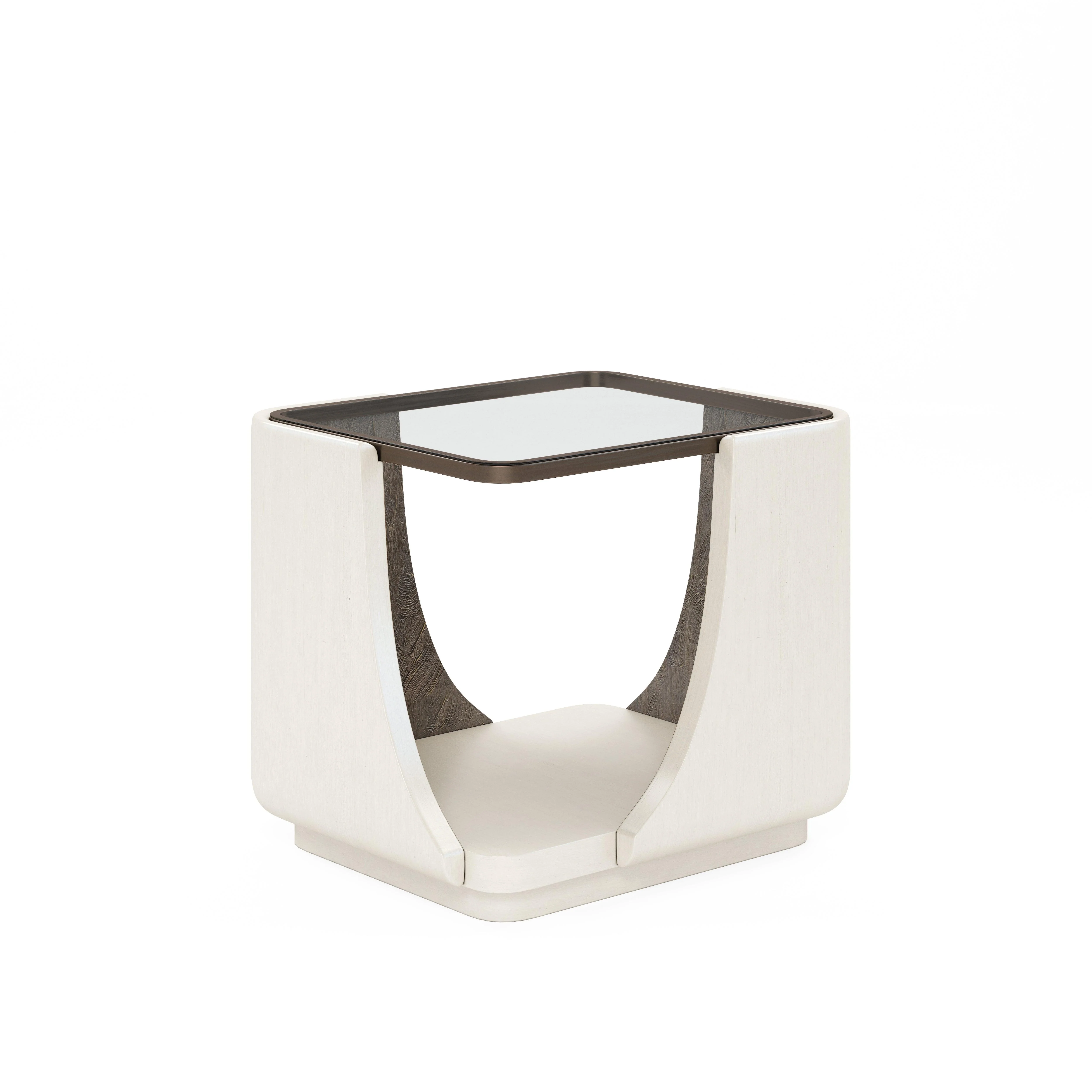 Blanc End Table - Remutear