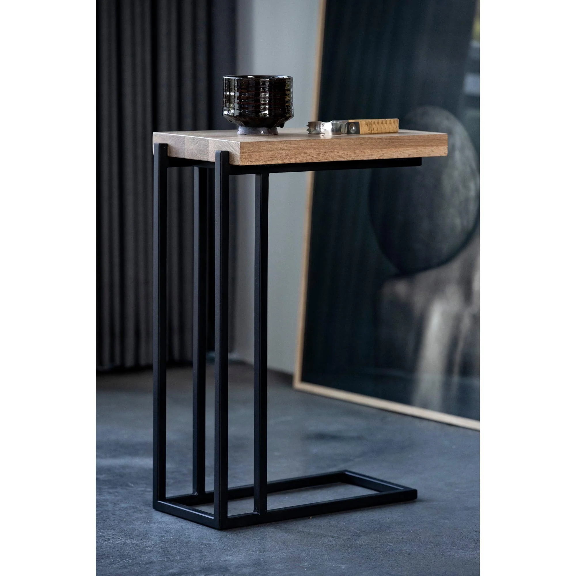 Mila C Shape Side Table - Remutear
