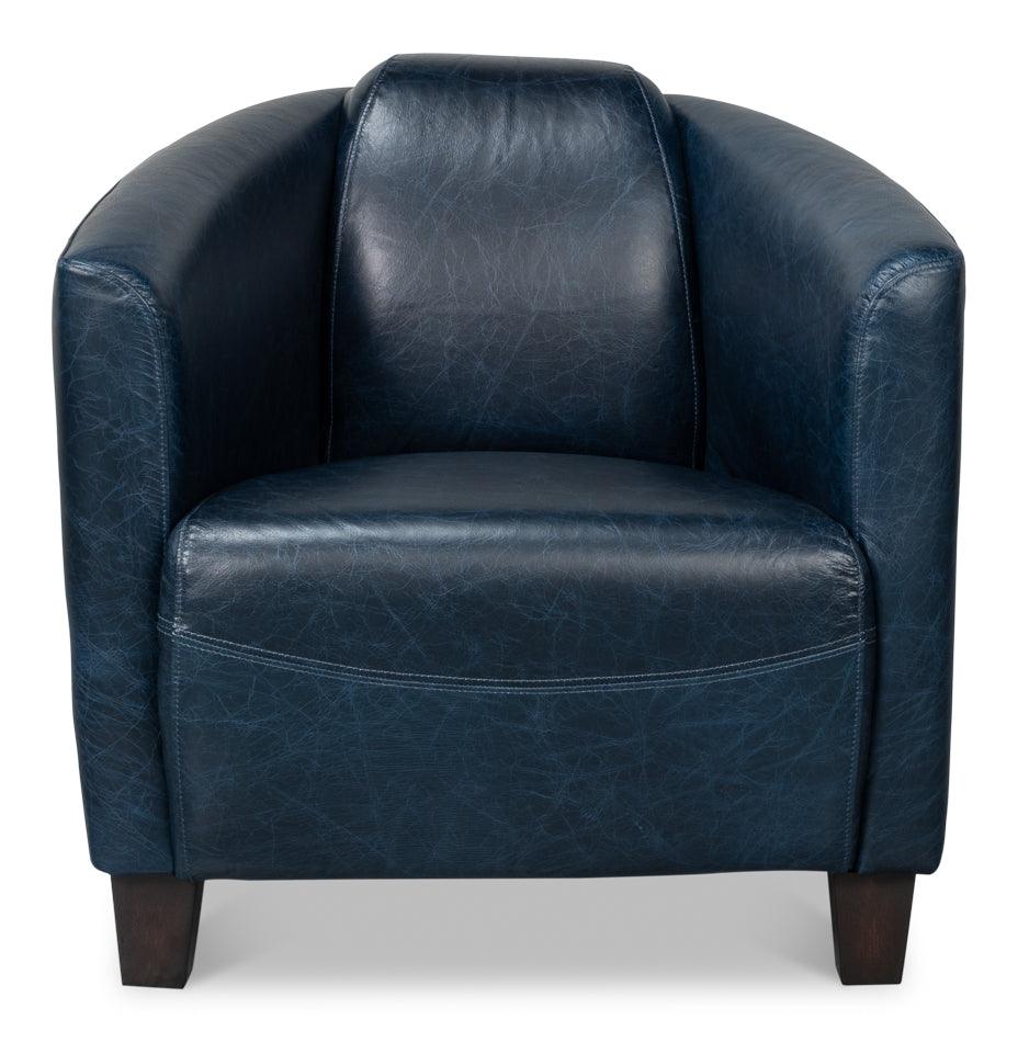Mandy Arm Chair - Chateau Blue - Remutear