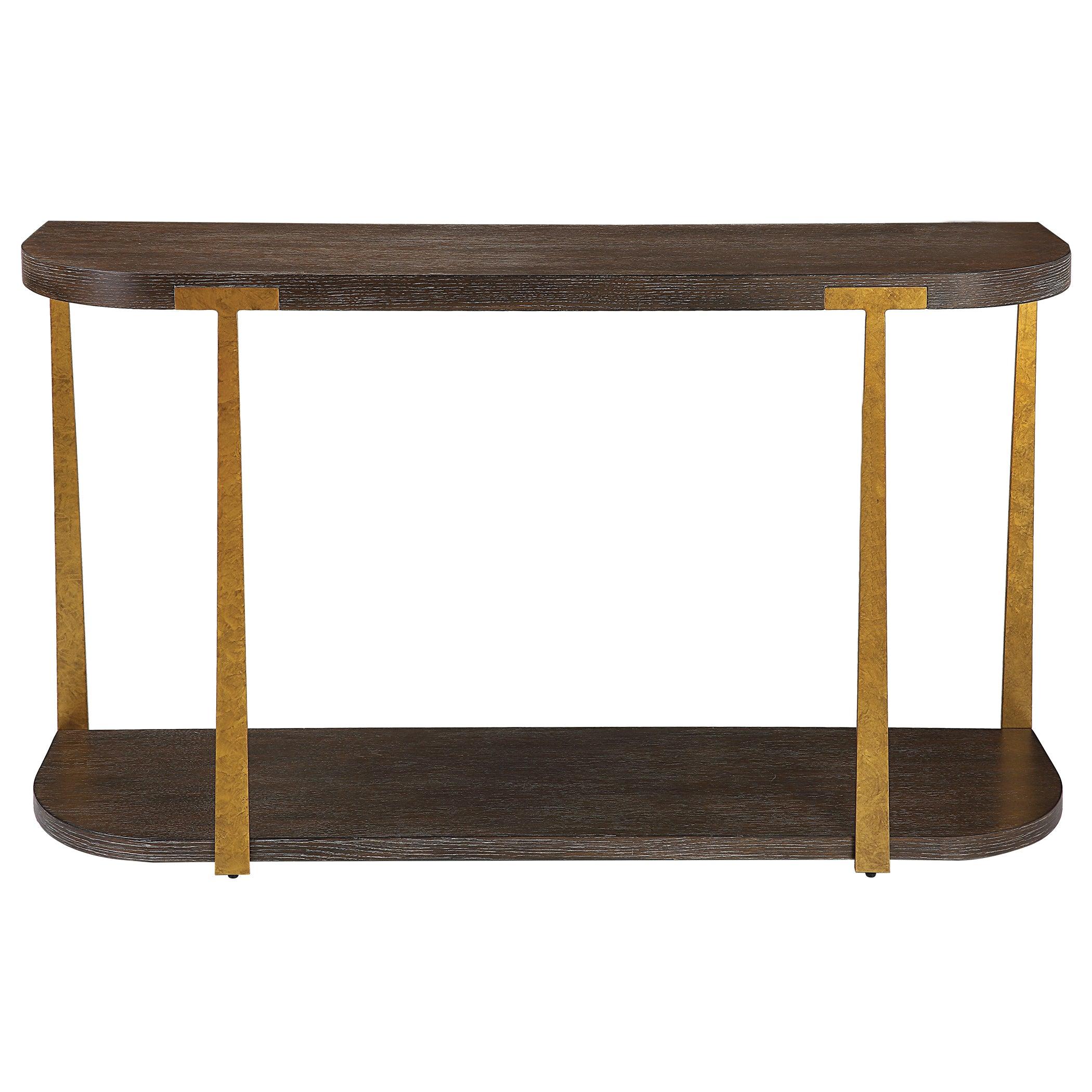 Palisade Wood Console Table - Remutear