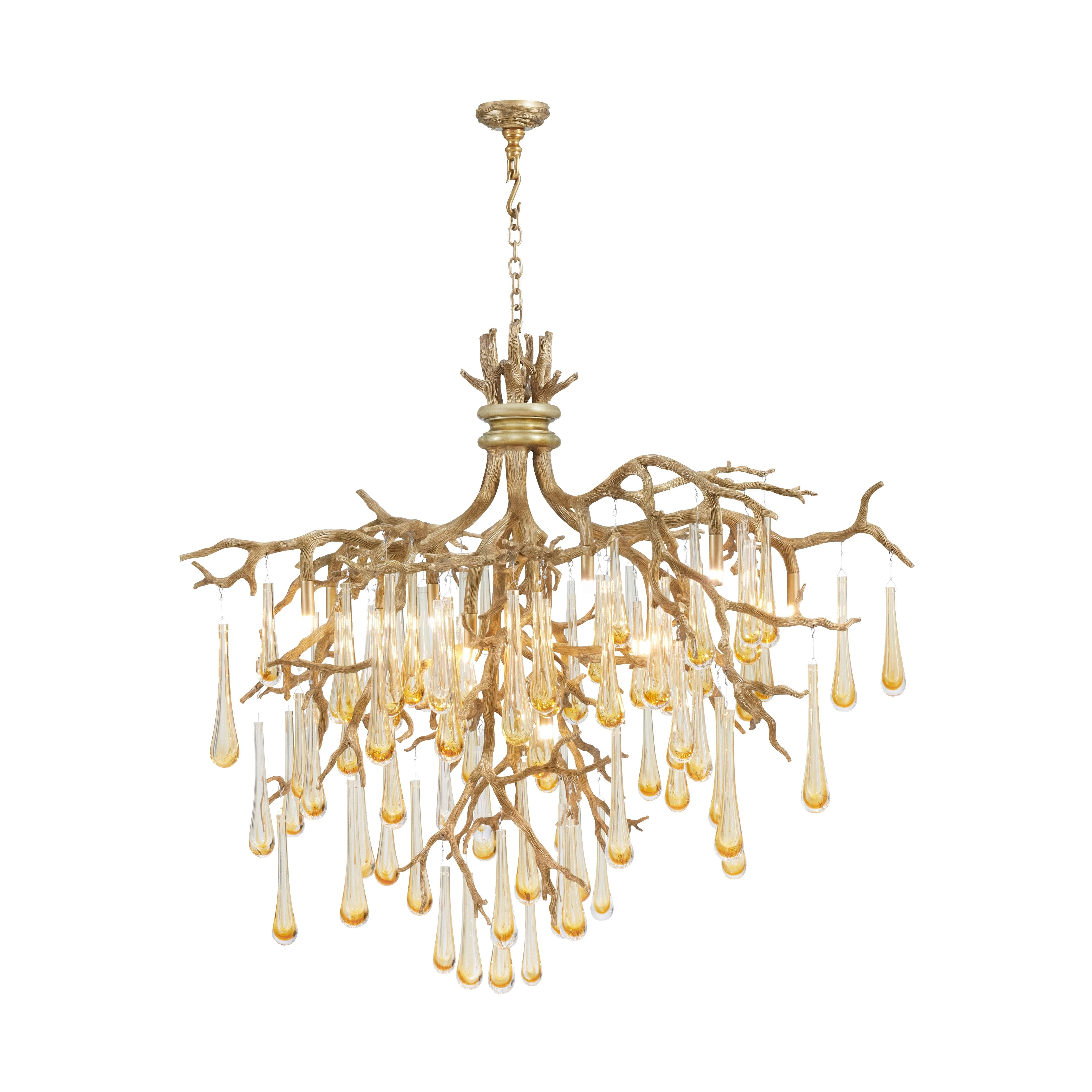 Lloret Media 12 Light Chandelier - Remutear