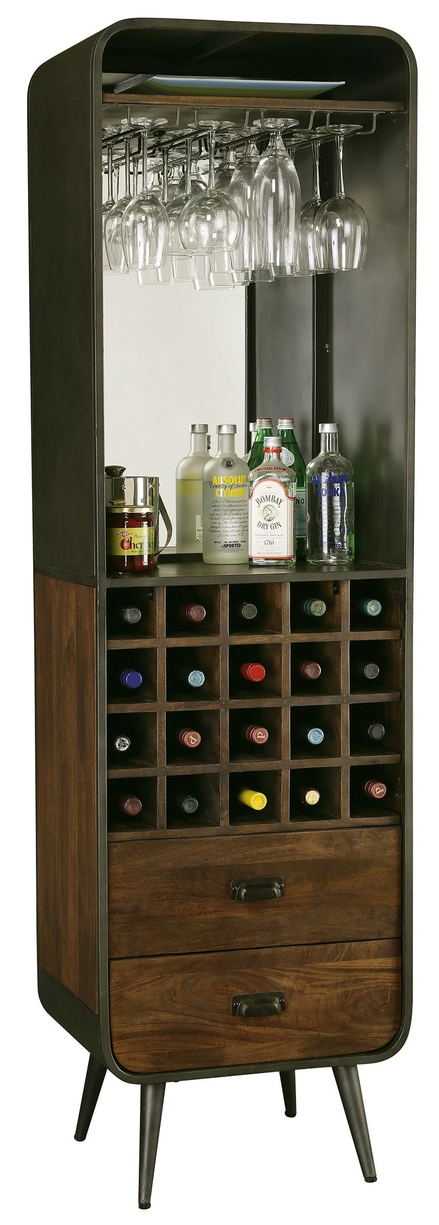 Aged Century Wine & Bar Cabinet - Remutear