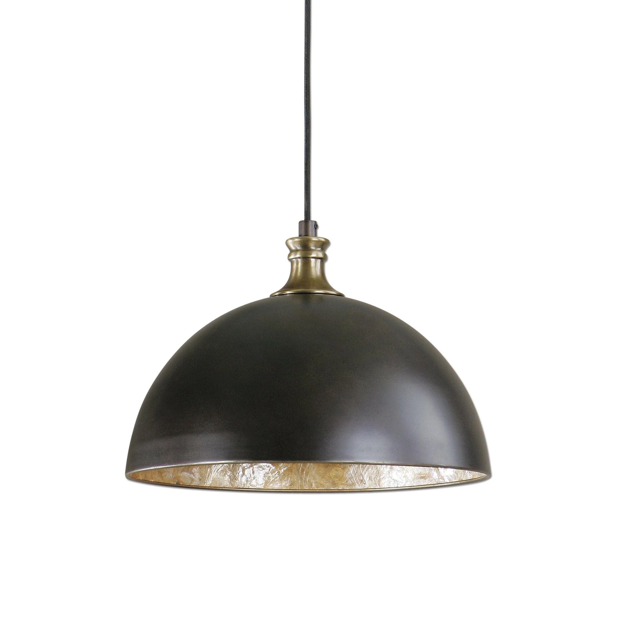 PLACUNA 1 LIGHT BRONZE PENDANT - Remutear